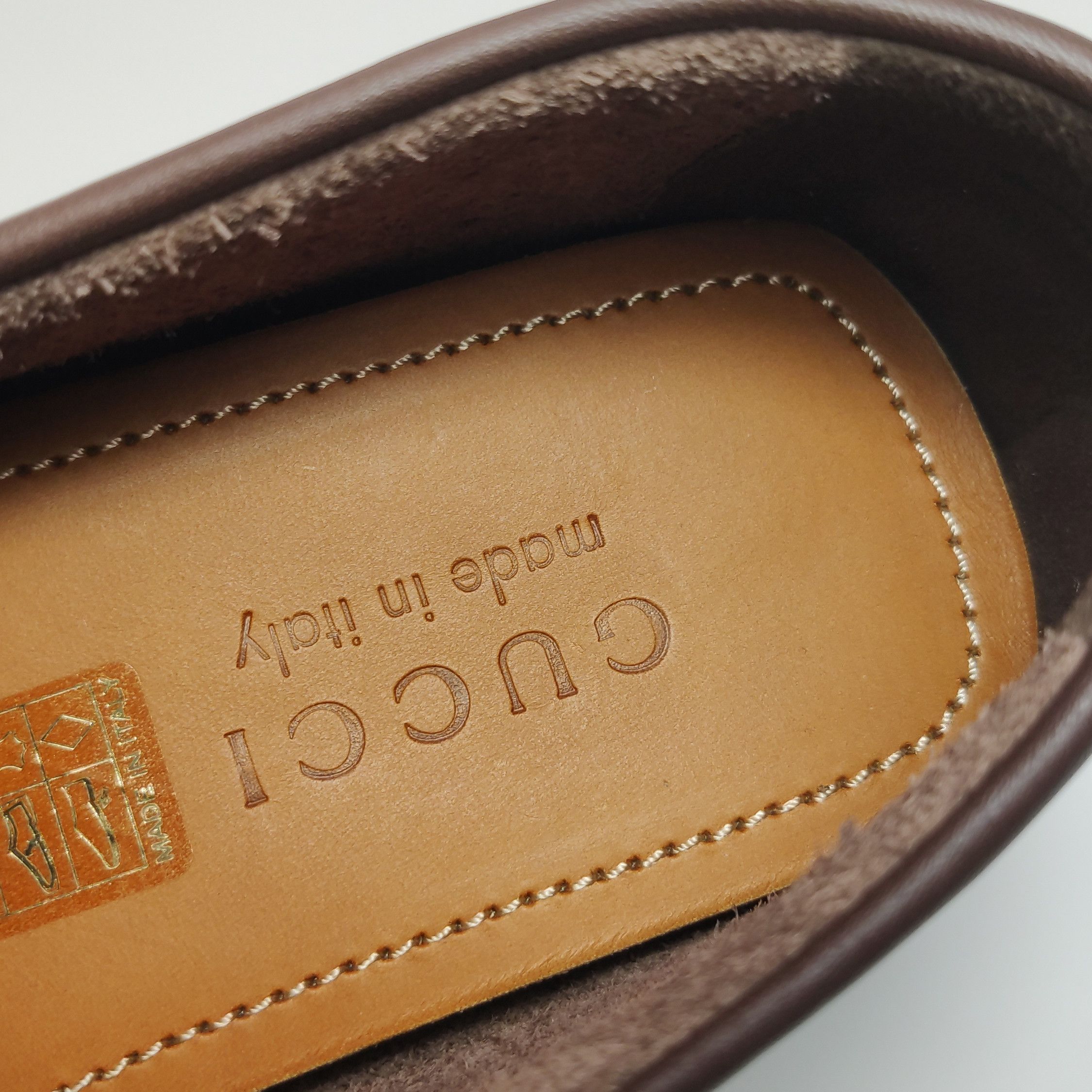 Gucci Gucci Men 6.5 Leather Size US 6.5 / EU 39-40 - 8 Thumbnail