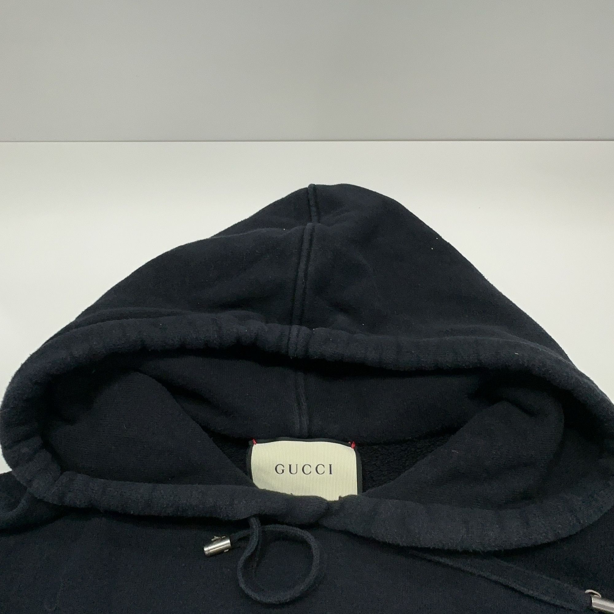 Gucci Gucci Logo Print Hoodie Size M Size US M / EU 48-50 / 2 - 7 Thumbnail