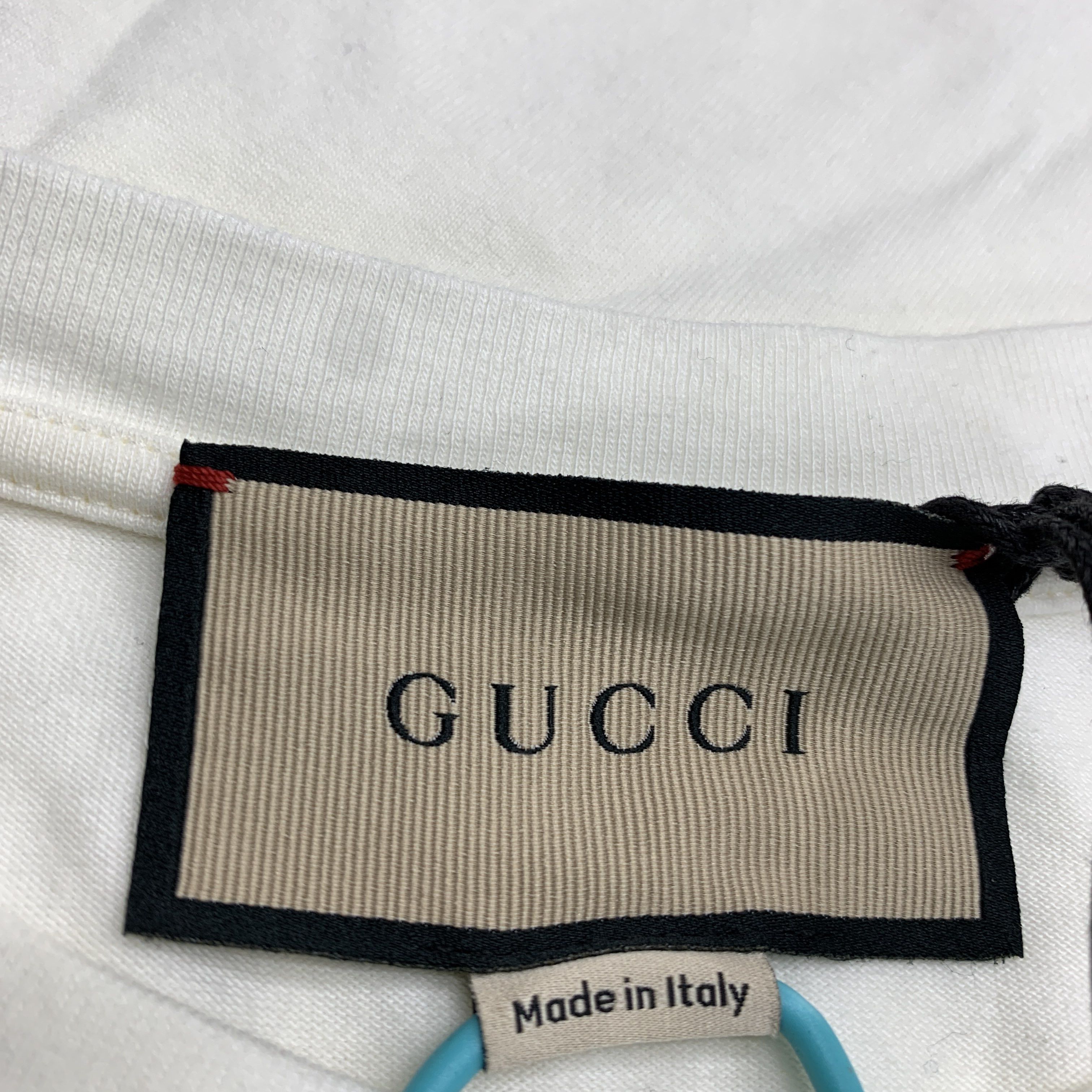 Gucci Gucci Original Logo T-Shirt Ivory Size XS Size US XS / EU 42 / 0 - 2 Thumbnail
