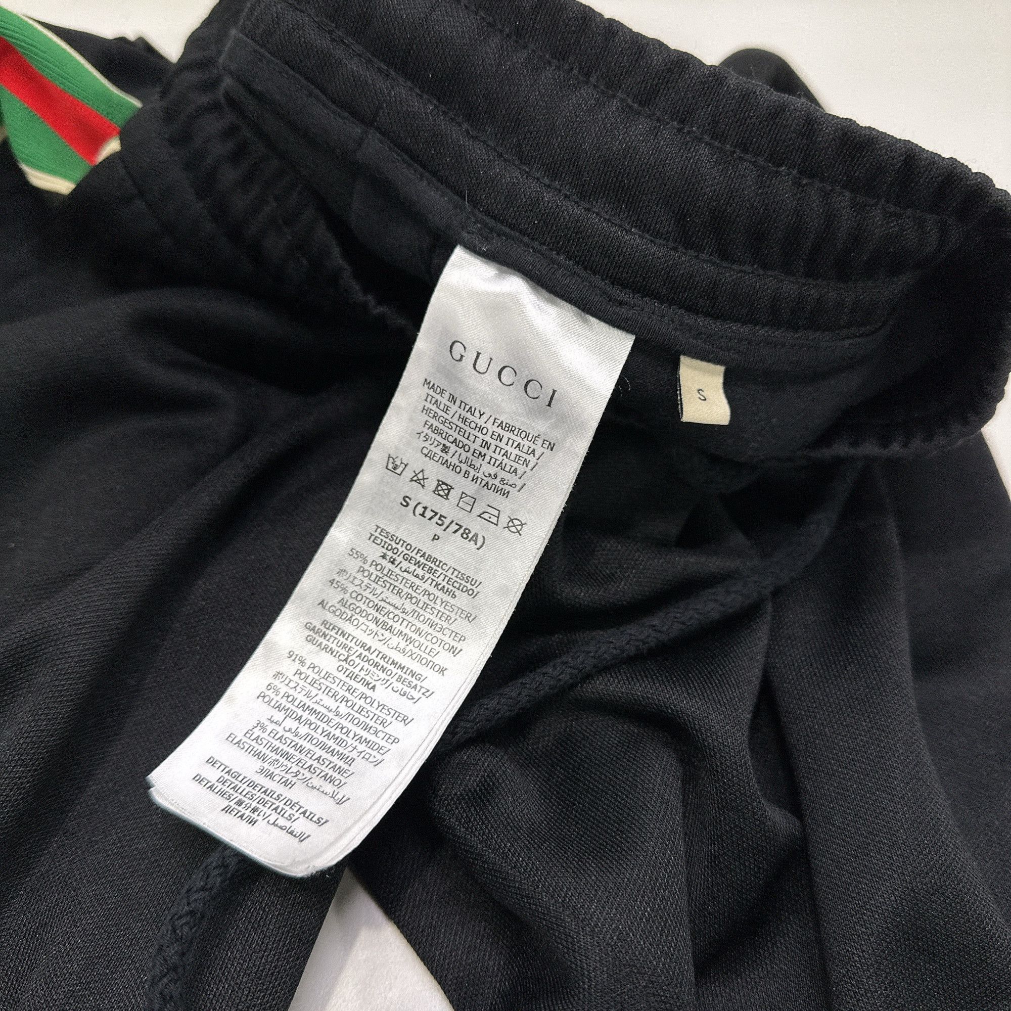 Gucci Gucci Side Stripe Web Logo Joggers Size S Size US 30 / EU 46 - 4 Thumbnail