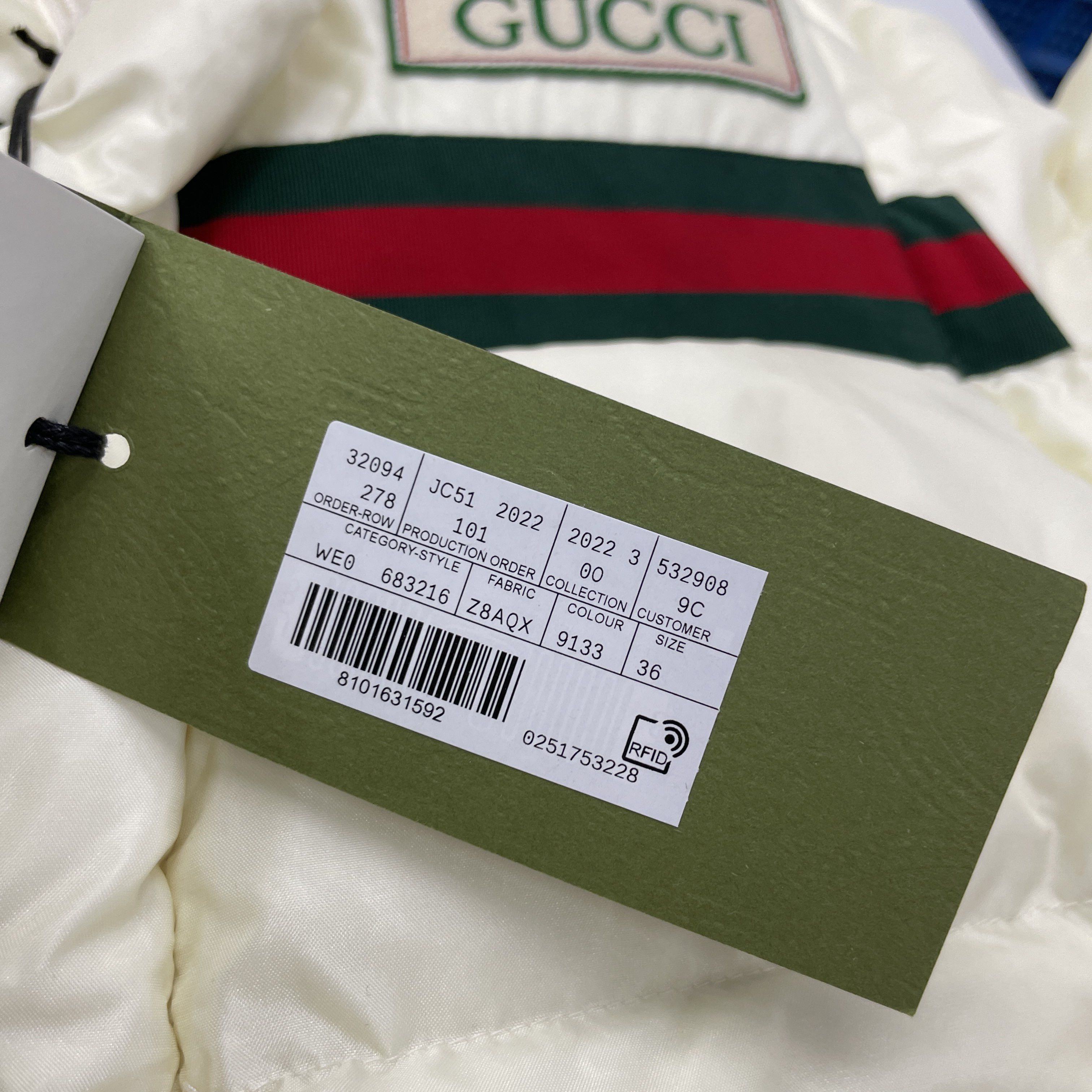 Gucci Gucci Logo Patch Web Puffer Jacket Size 36 Size XS / US 0-2 / IT 36-38 - 5 Thumbnail