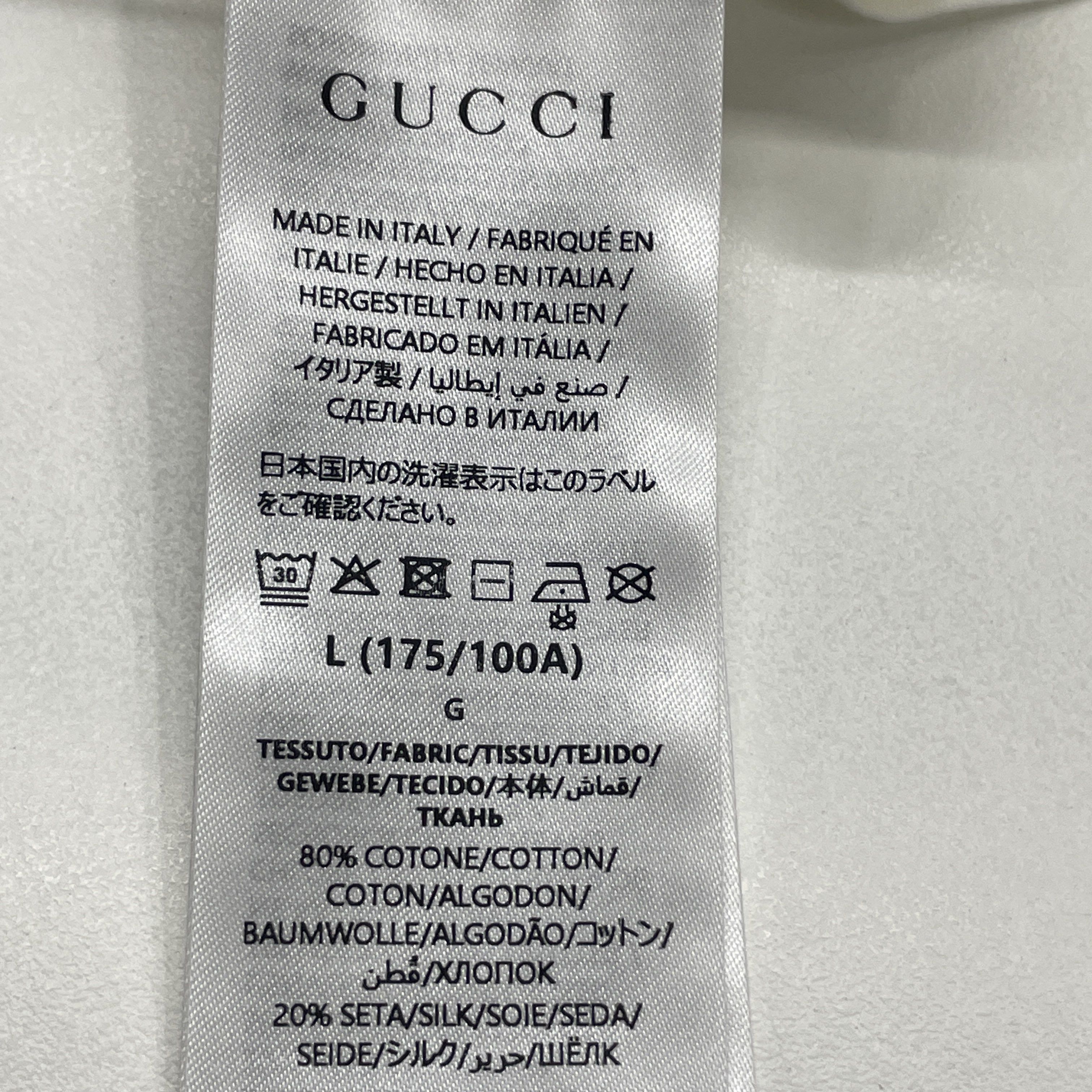 Gucci Gucci Logo Print T-Shirt Size L Size US L / EU 52-54 / 3 - 4 Thumbnail