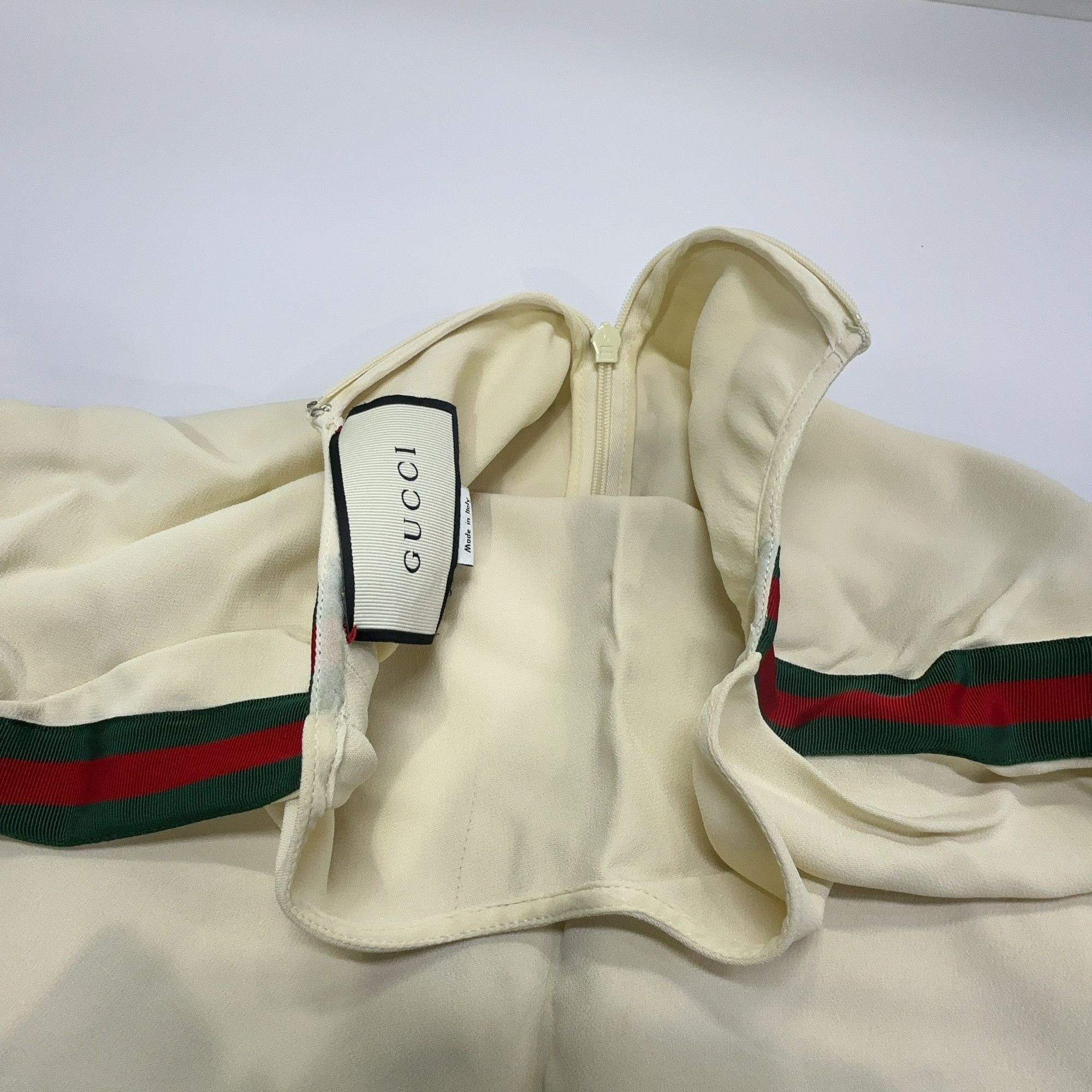 Gucci Gucci Web Stripe Mini Dress Size 40 Size S / US 4 / IT 40 - 5 Thumbnail