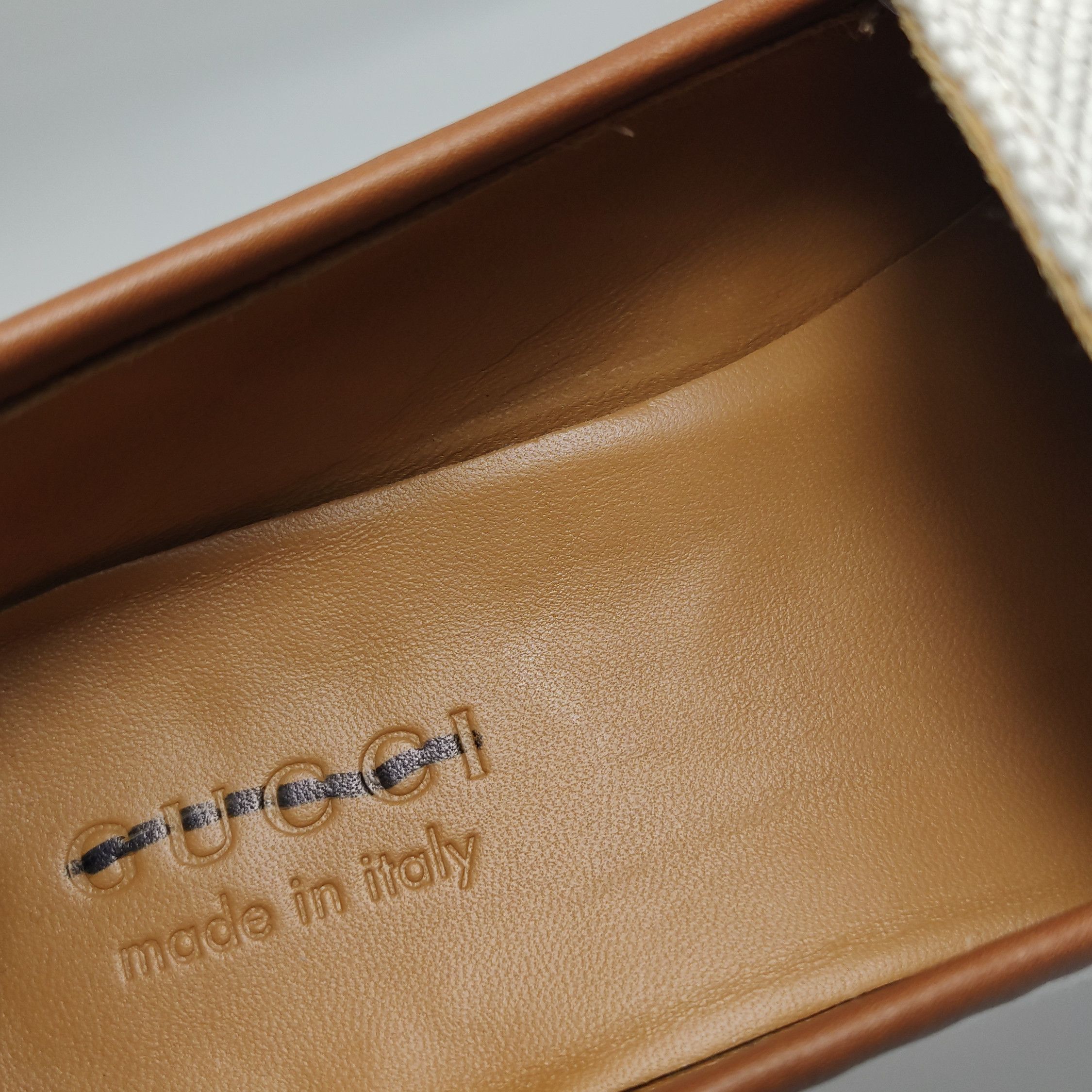Gucci Gucci Men 7.5 Leather Size US 7.5 / EU 40-41 - 10 Thumbnail