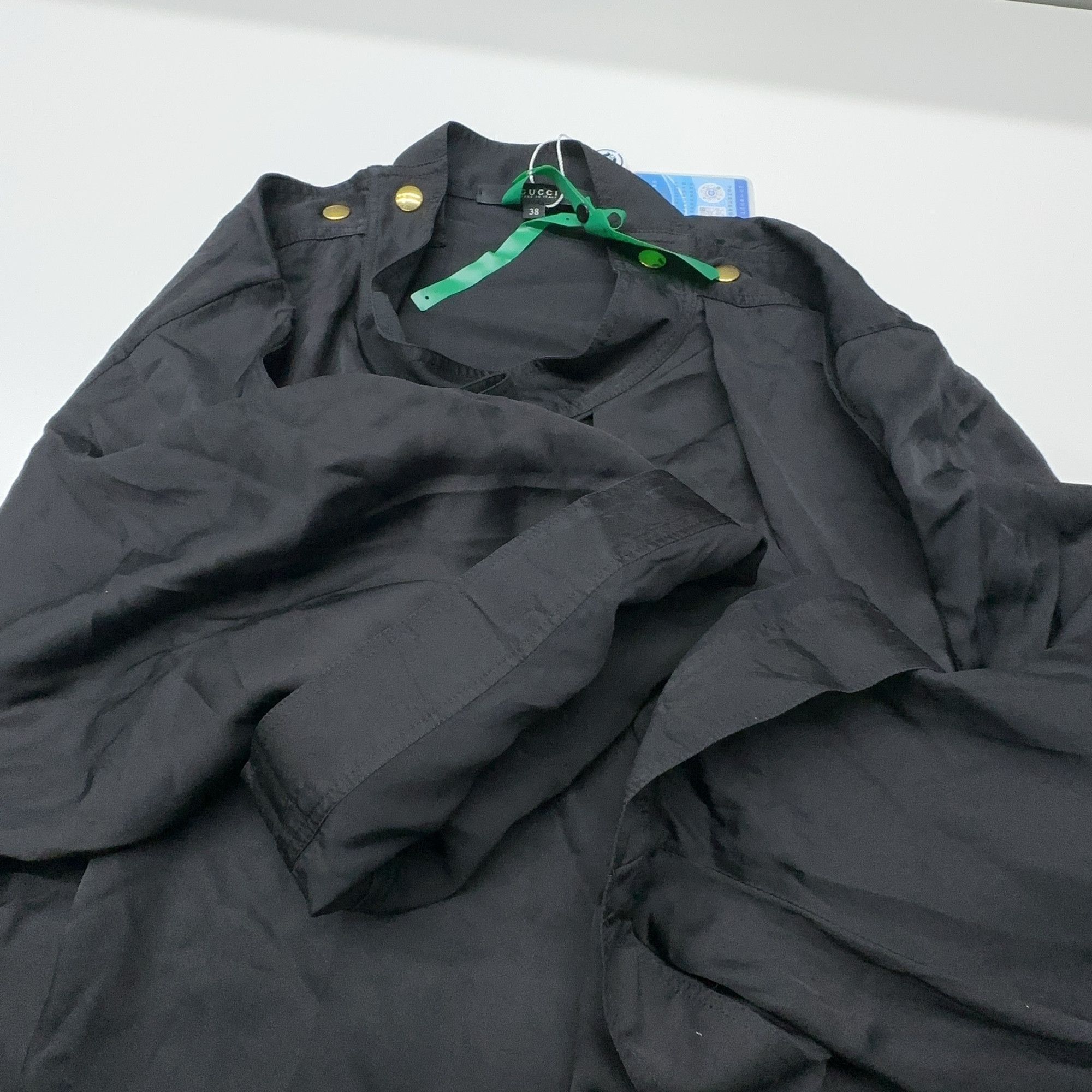Gucci Gucci Black Pullover Blouse Size 38 Size XS / US 0-2 / IT 36-38 - 13 Thumbnail