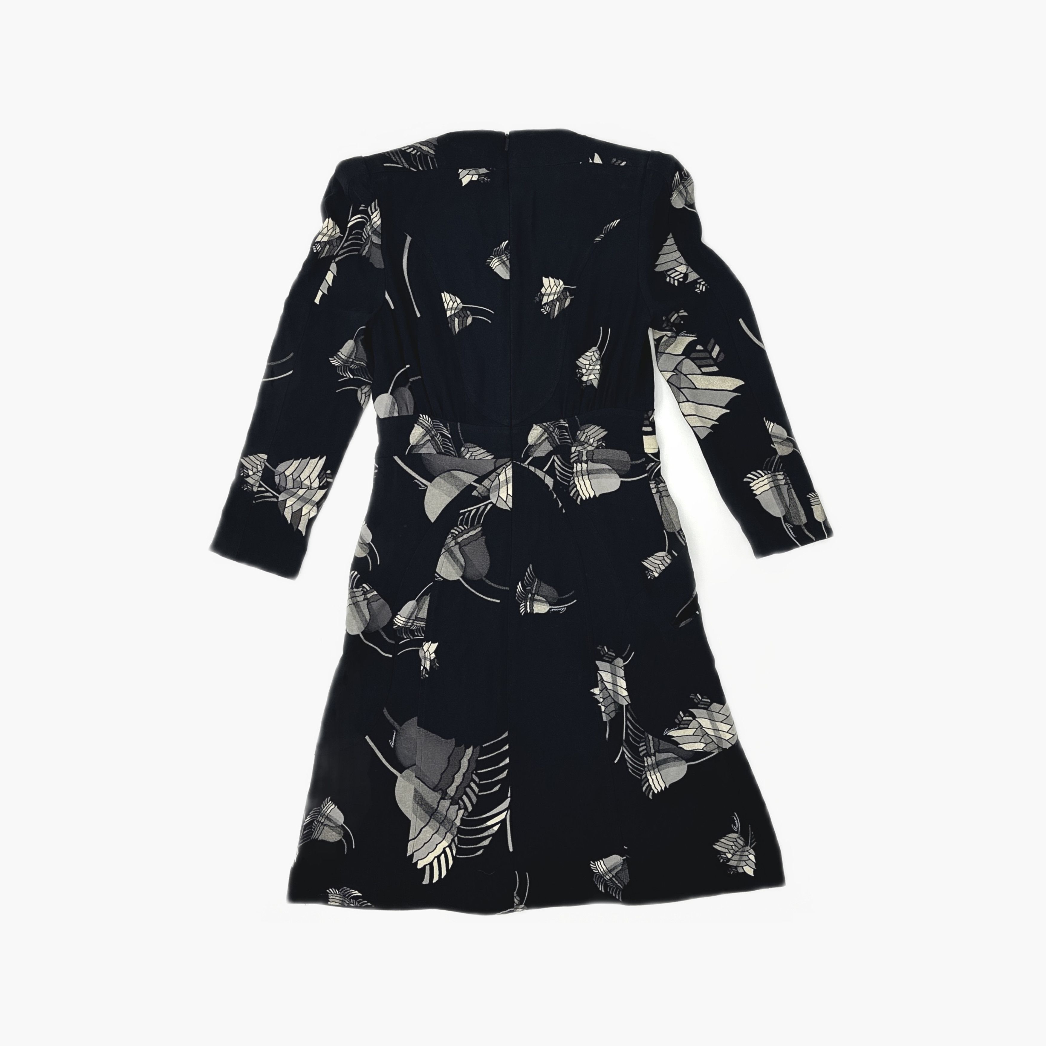 Gucci Gucci Floral Print Midi Dress Size 40 Size S / US 4 / IT 40 - 2 Thumbnail