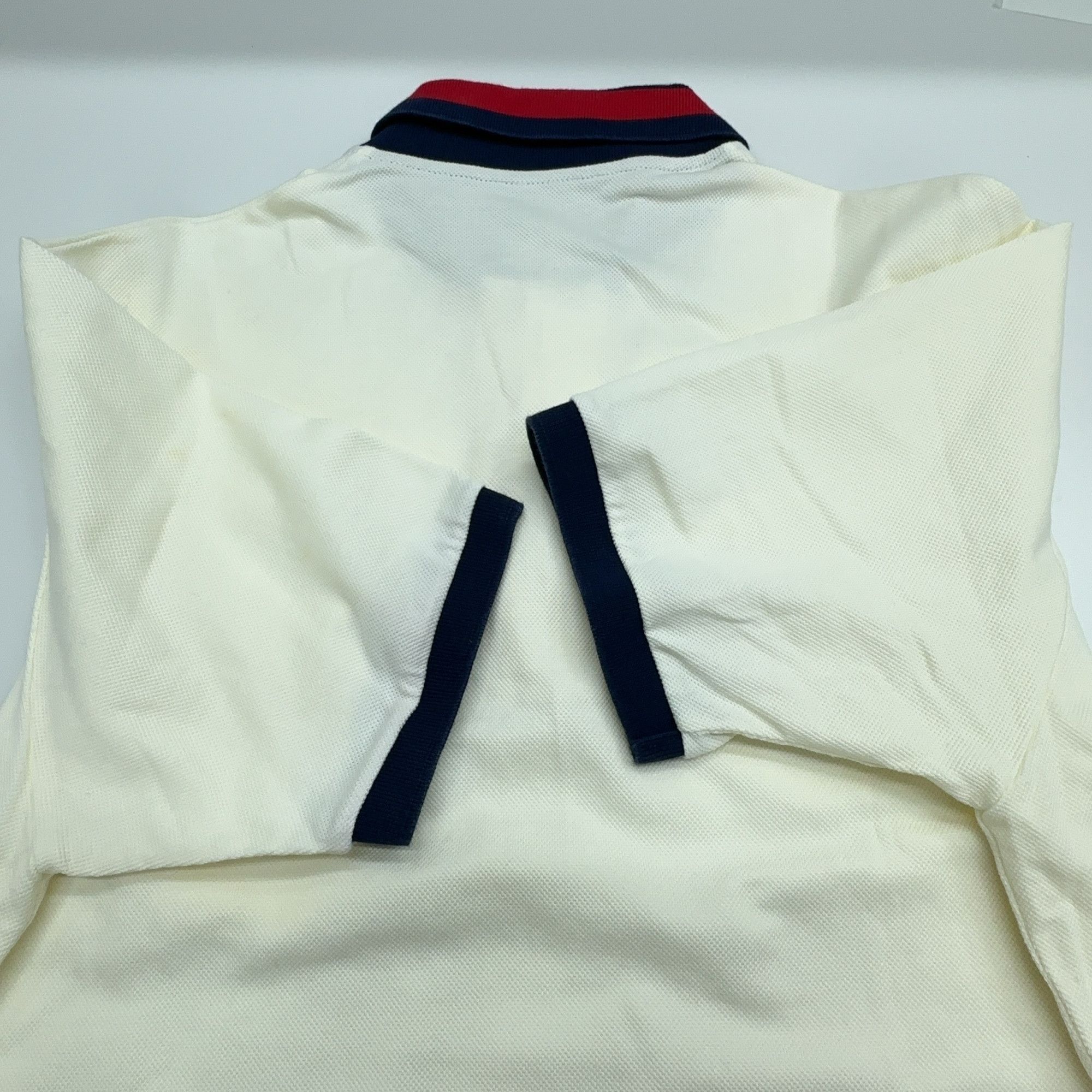 Gucci Gucci Striped Collar Polo Shirt Size L Size US L / EU 52-54 / 3 - 10 Thumbnail