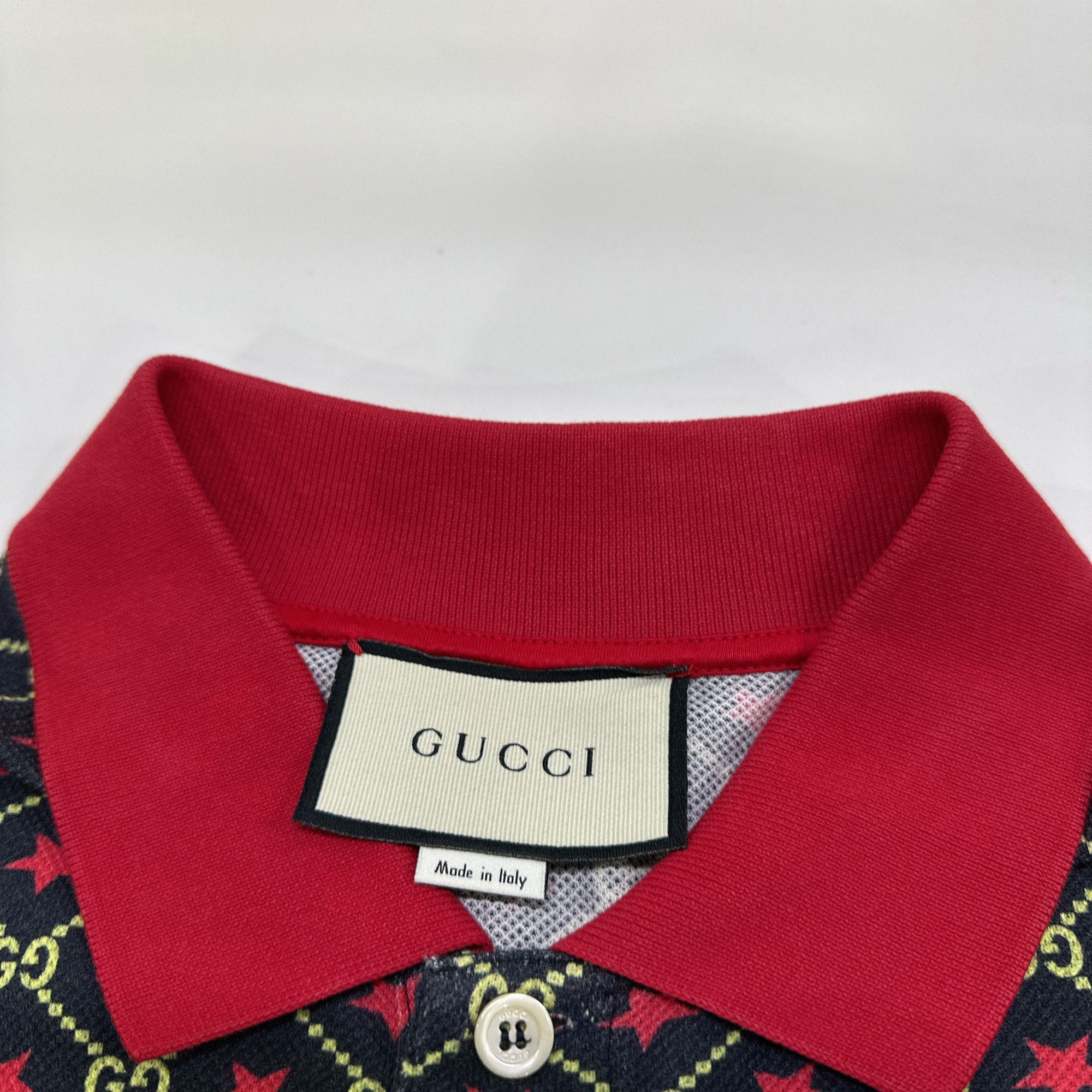 Gucci Gucci GG Star Polo Shirt Size XL Size US XL / EU 56 / 4 - 3 Thumbnail