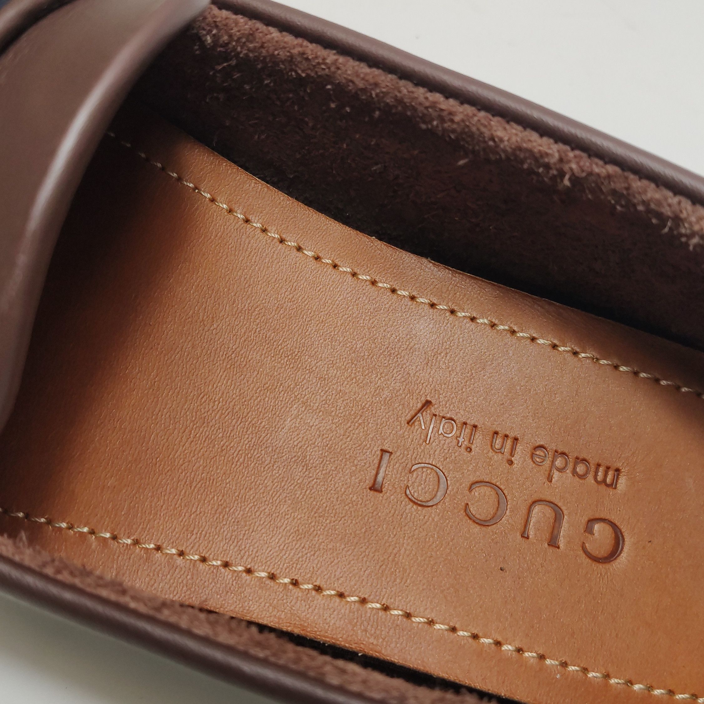 Gucci Gucci Men 6.5 Leather Size US 6.5 / EU 39-40 - 9 Thumbnail