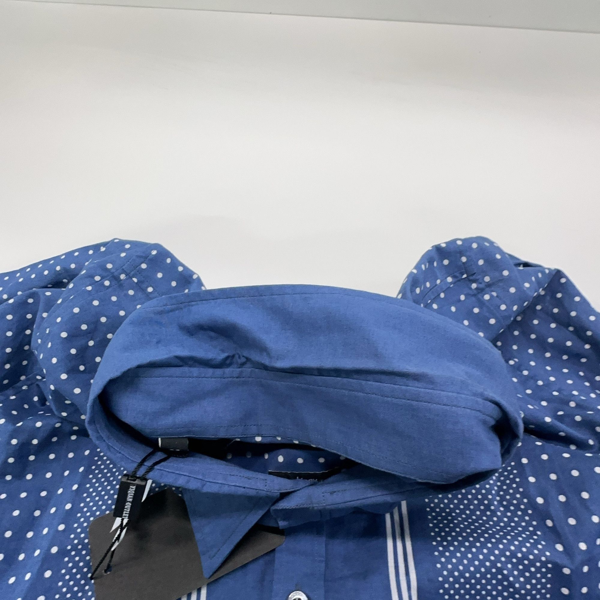 Gucci Gucci Polka Dot Striped Button Up Shirt Size 38 Size US S / EU 44-46 / 1 - 7 Thumbnail