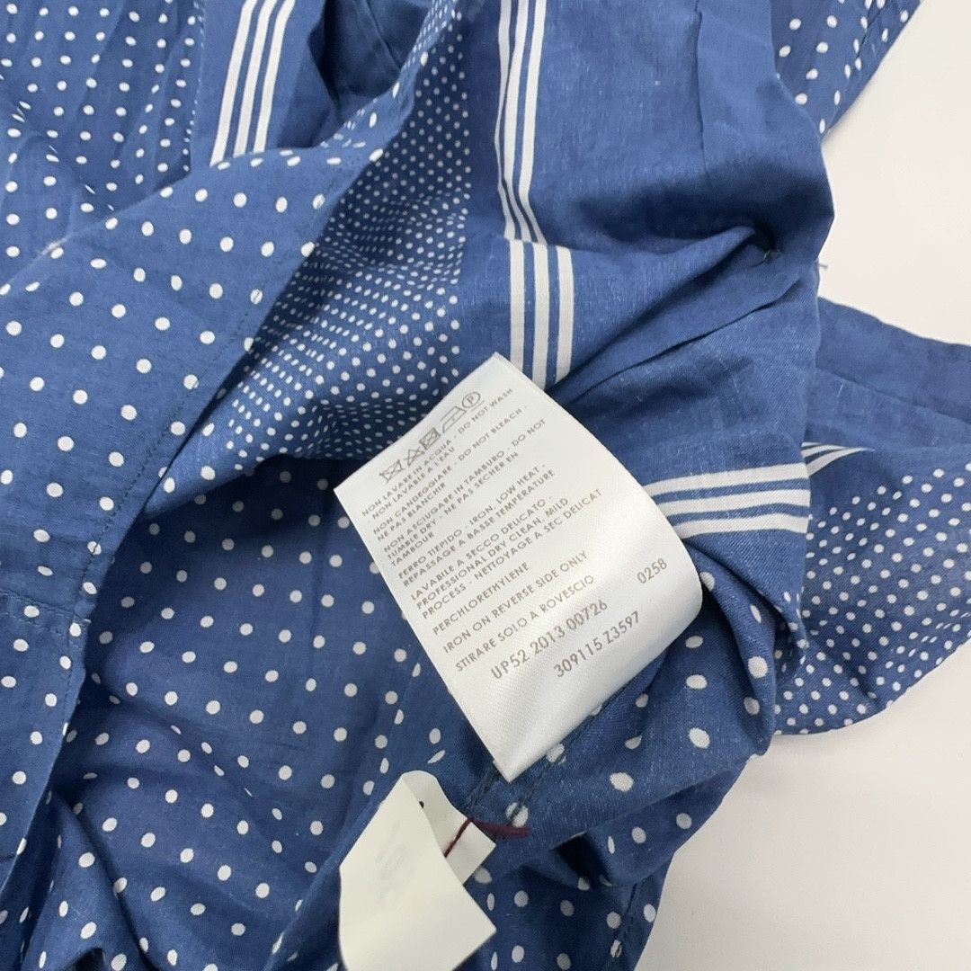 Gucci Gucci Polka Dot Striped Button Up Shirt Size 38 Size US S / EU 44-46 / 1 - 3 Thumbnail