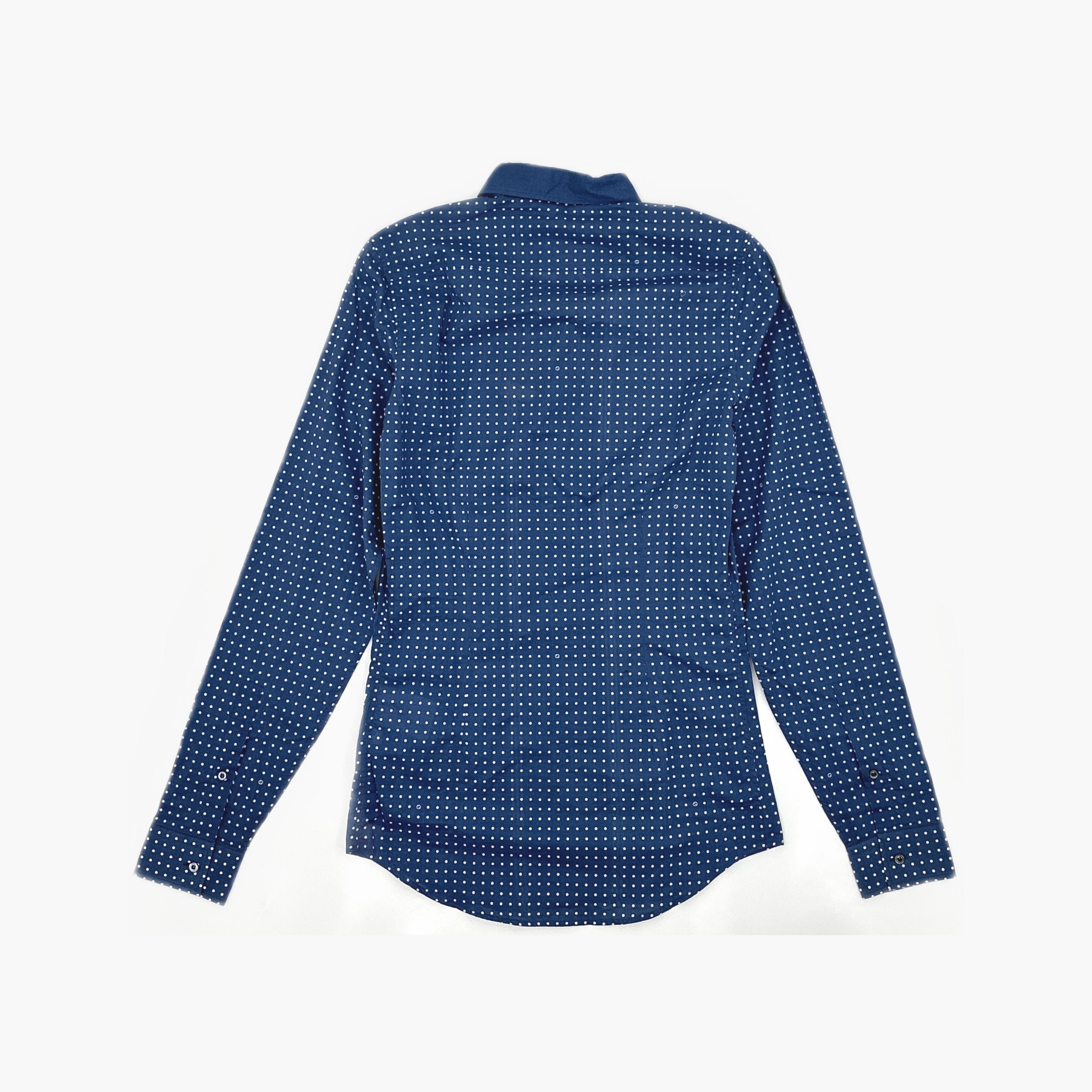 Gucci Gucci Polka Dot Striped Button Up Shirt Size 38 Size US S / EU 44-46 / 1 - 2 Thumbnail