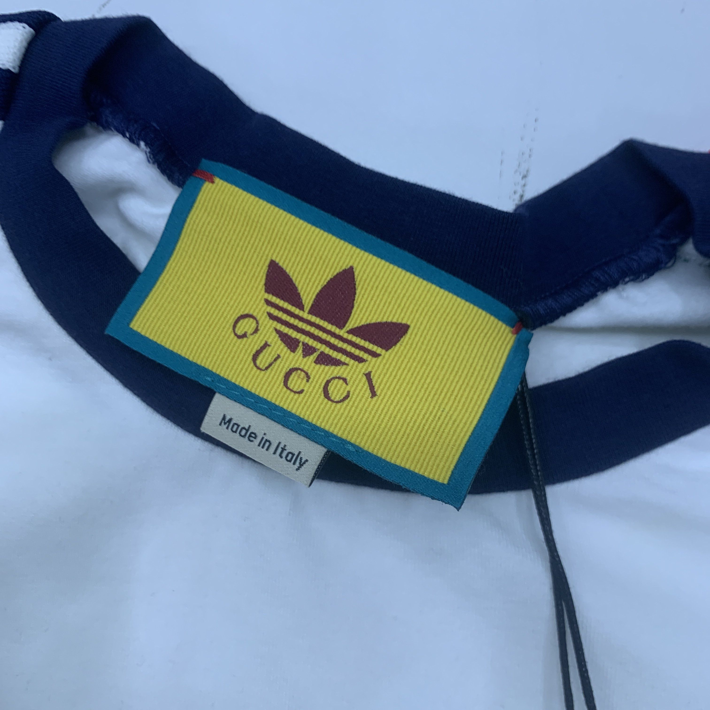 Gucci Gucci x adidas Trefoil Logo T-Shirt Size S Size US S / EU 44-46 / 1 - 3 Thumbnail