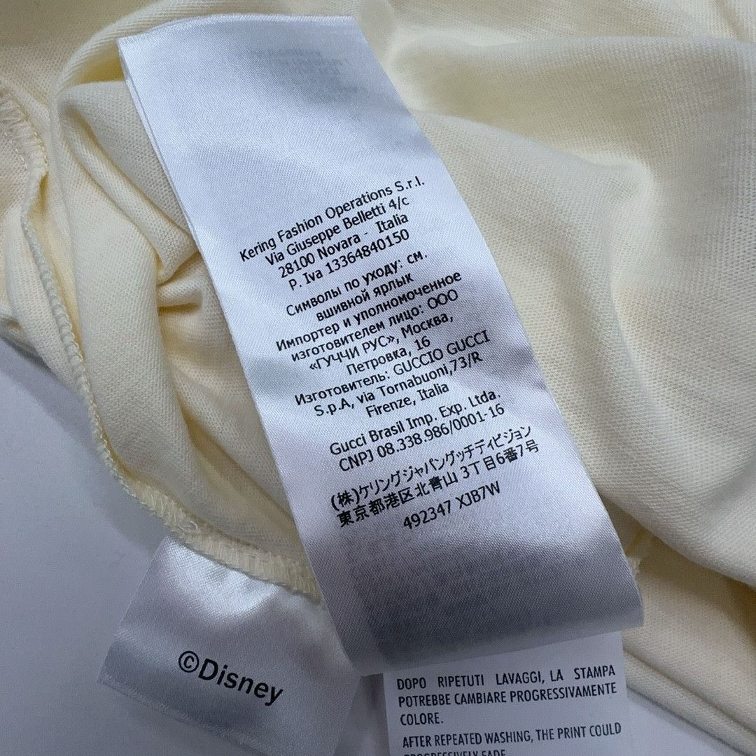 Gucci Gucci x Disney Mickey Mouse T-Shirt Size M Size US M / EU 48-50 / 2 - 3 Thumbnail