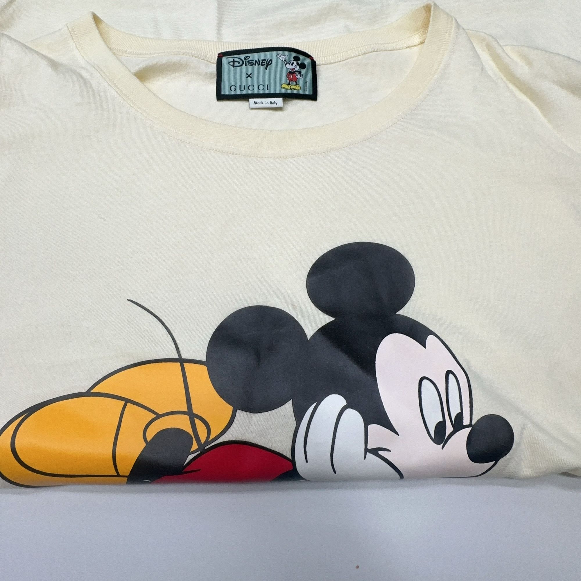 Gucci Gucci x Disney Mickey Mouse T-Shirt Size M Size US M / EU 48-50 / 2 - 6 Thumbnail