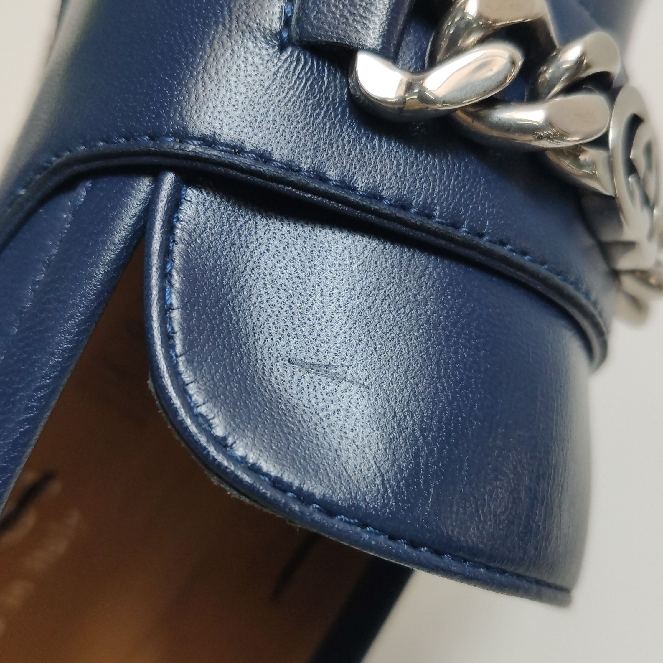 Gucci Gucci Men 5.5 Leather Size US 5.5 / EU 38 - 8 Thumbnail