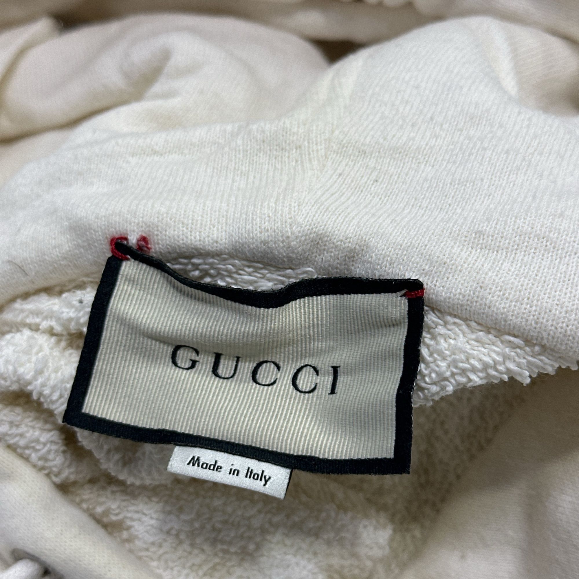 Gucci Gucci Logo Print Hoodie Size L Size US L / EU 52-54 / 3 - 3 Thumbnail
