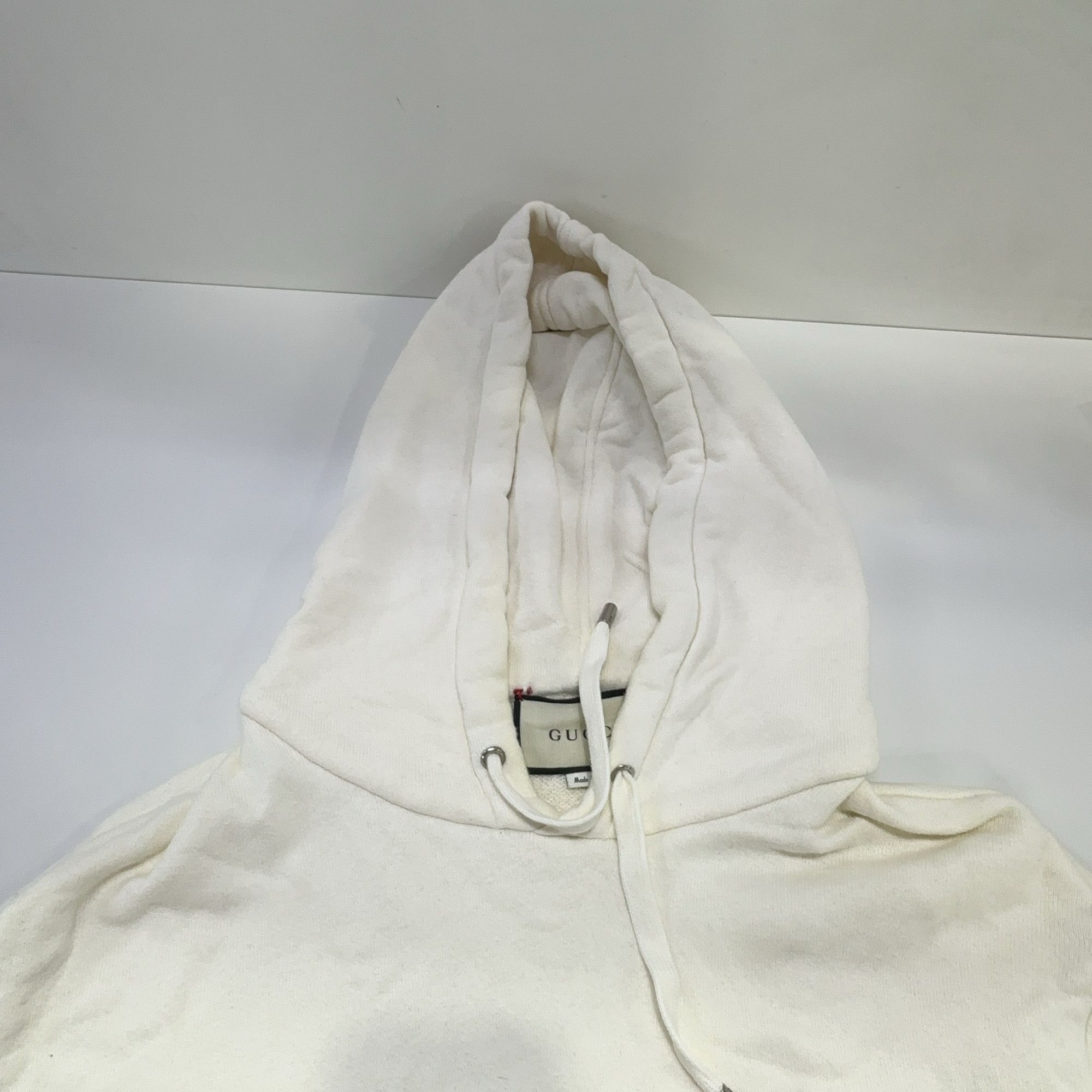 Gucci Gucci Logo Print Hoodie Size L Size US L / EU 52-54 / 3 - 7 Thumbnail