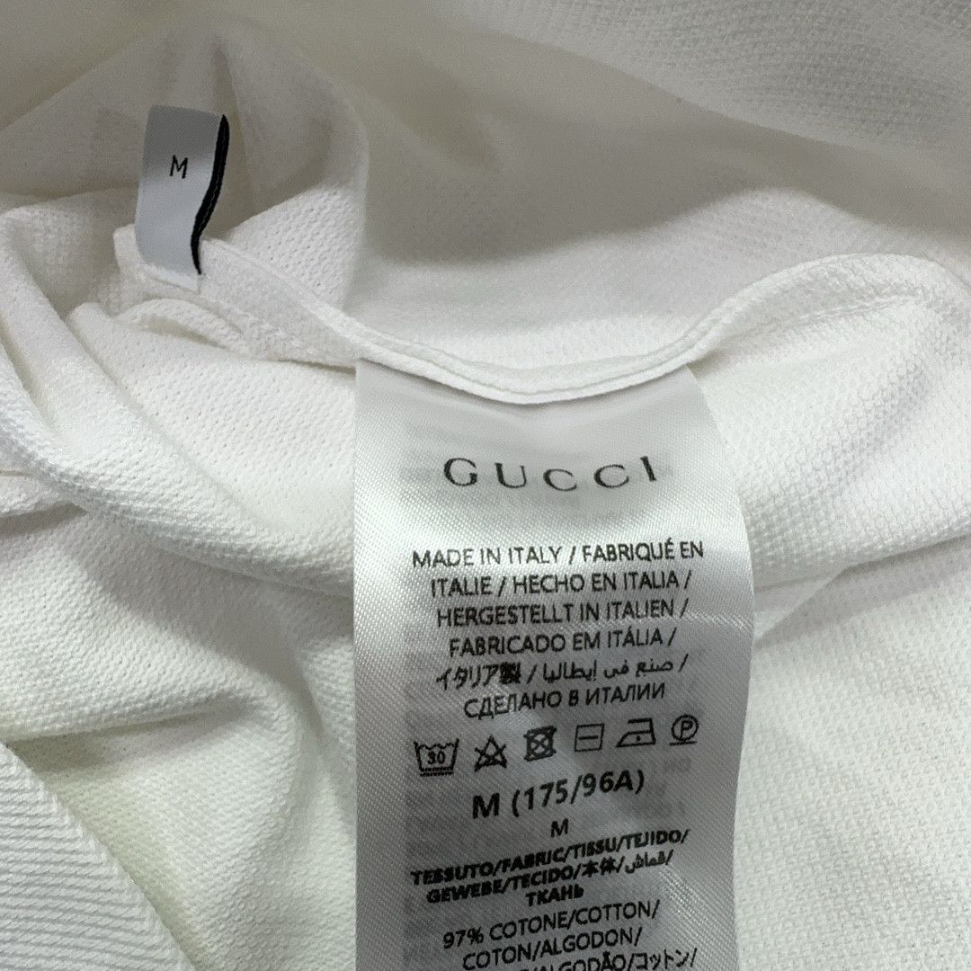 Gucci Gucci Embroidered Logo Polo Size M Size US M / EU 48-50 / 2 - 5 Thumbnail