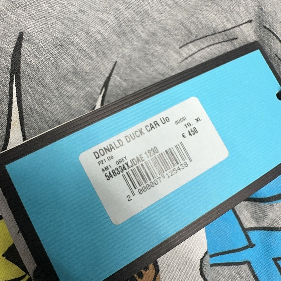 Gucci Gucci x Disney Donald Duck T-Shirt Size XL Size US XL / EU 56 / 4 - 7 Thumbnail