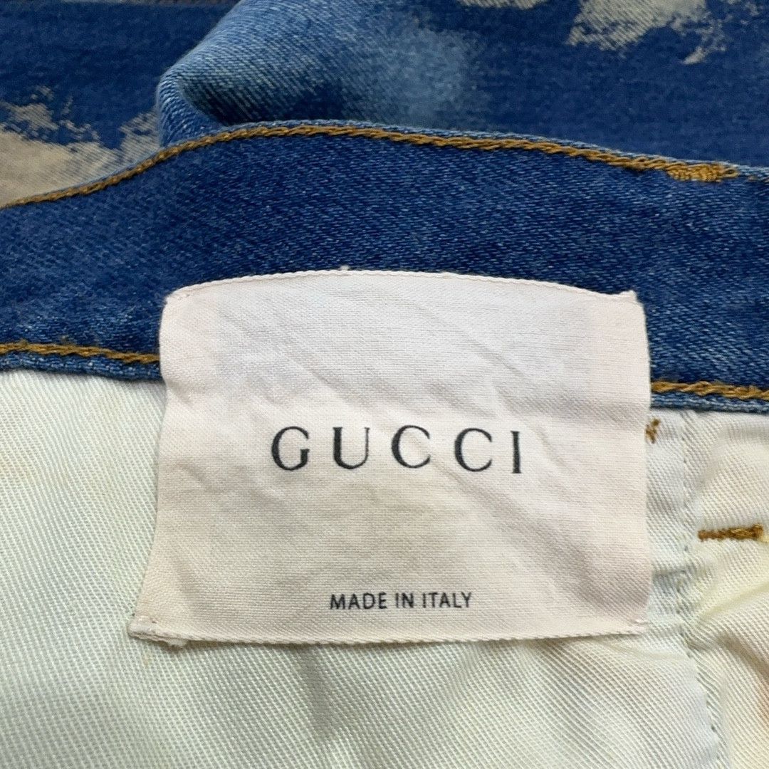 Gucci Gucci Tie-Dye Denim Jeans Size 32 Size US 32 / EU 48 - 5 Thumbnail