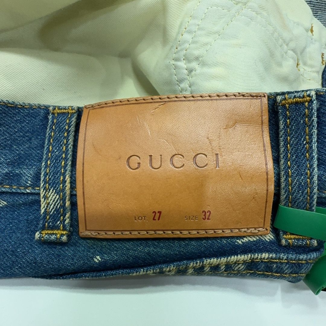 Gucci Gucci Tie-Dye Denim Jeans Size 32 Size US 32 / EU 48 - 3 Thumbnail