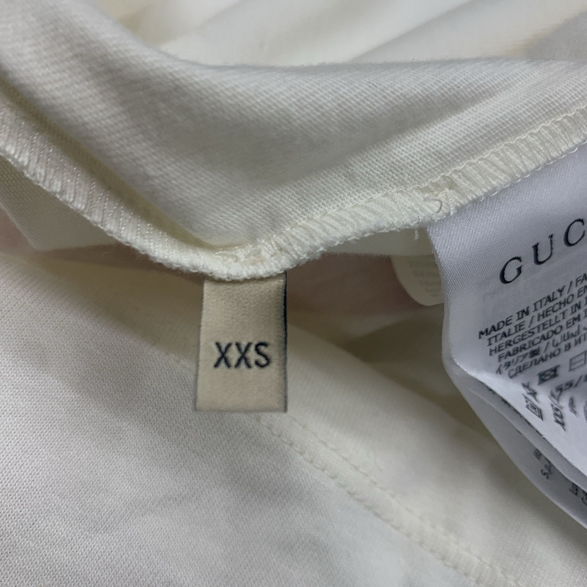 Gucci Gucci x Adidas Graphic Logo T-Shirt XXS Size XXS / US 00 / IT 34 - 4 Thumbnail