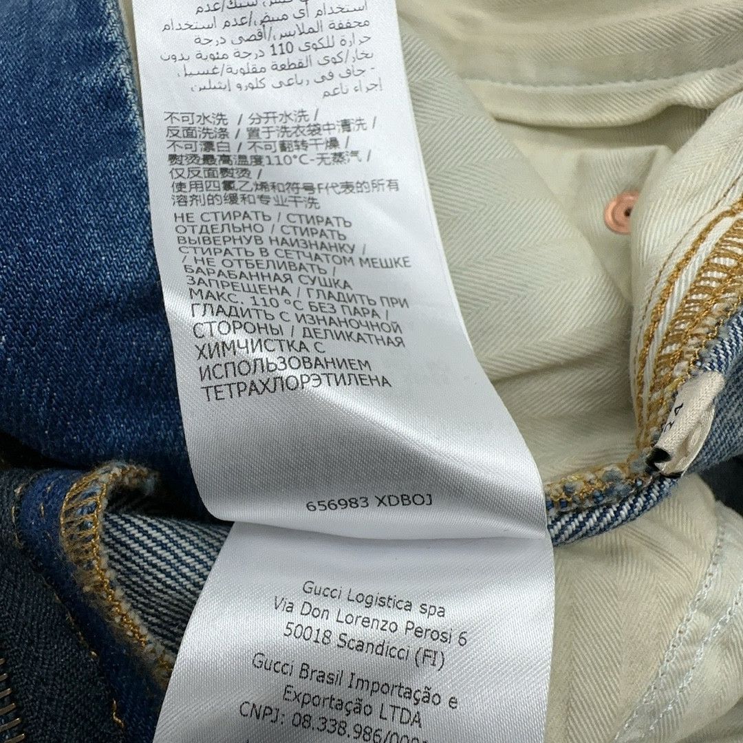 Gucci Gucci Wash Jeans Size 24 Size 24" / US 00 / IT 34 - 4 Thumbnail