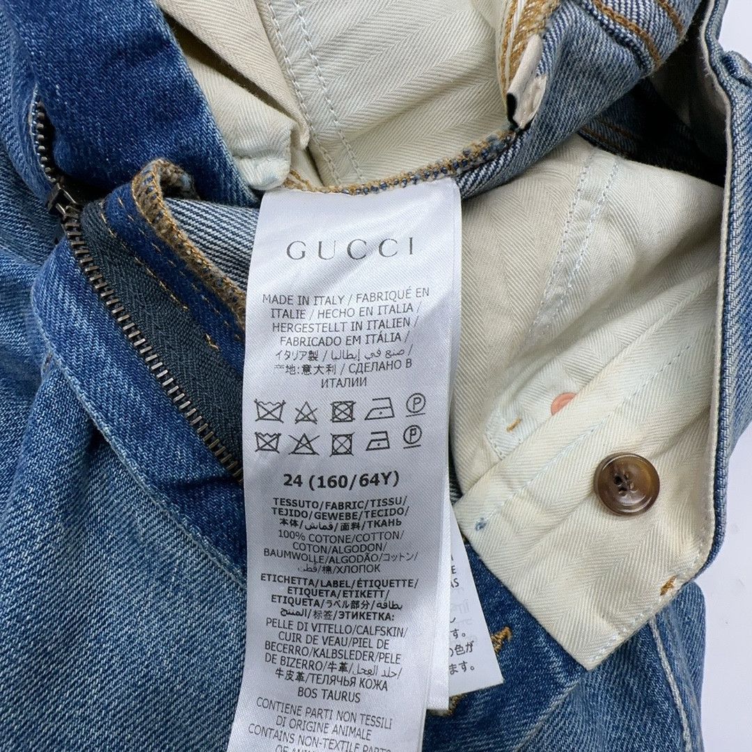 Gucci Gucci Wash Jeans Size 24 Size 24" / US 00 / IT 34 - 3 Thumbnail