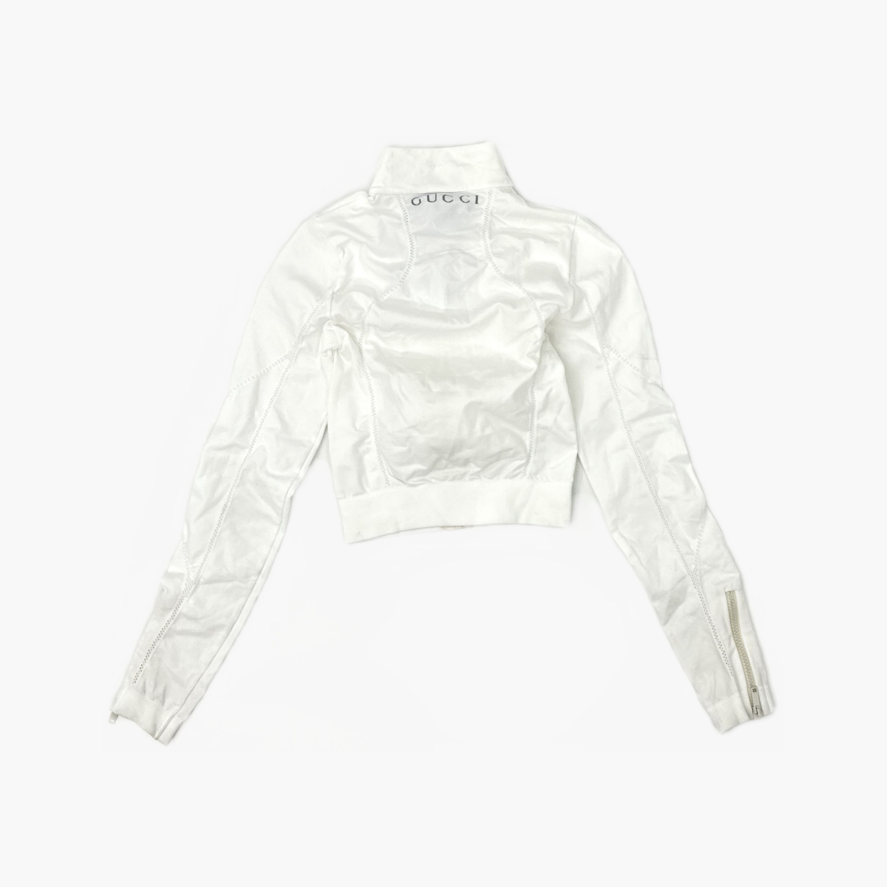 Gucci Gucci Logo Zip-Up Jacket Size S Size S / US 4 / IT 40 - 2 Thumbnail