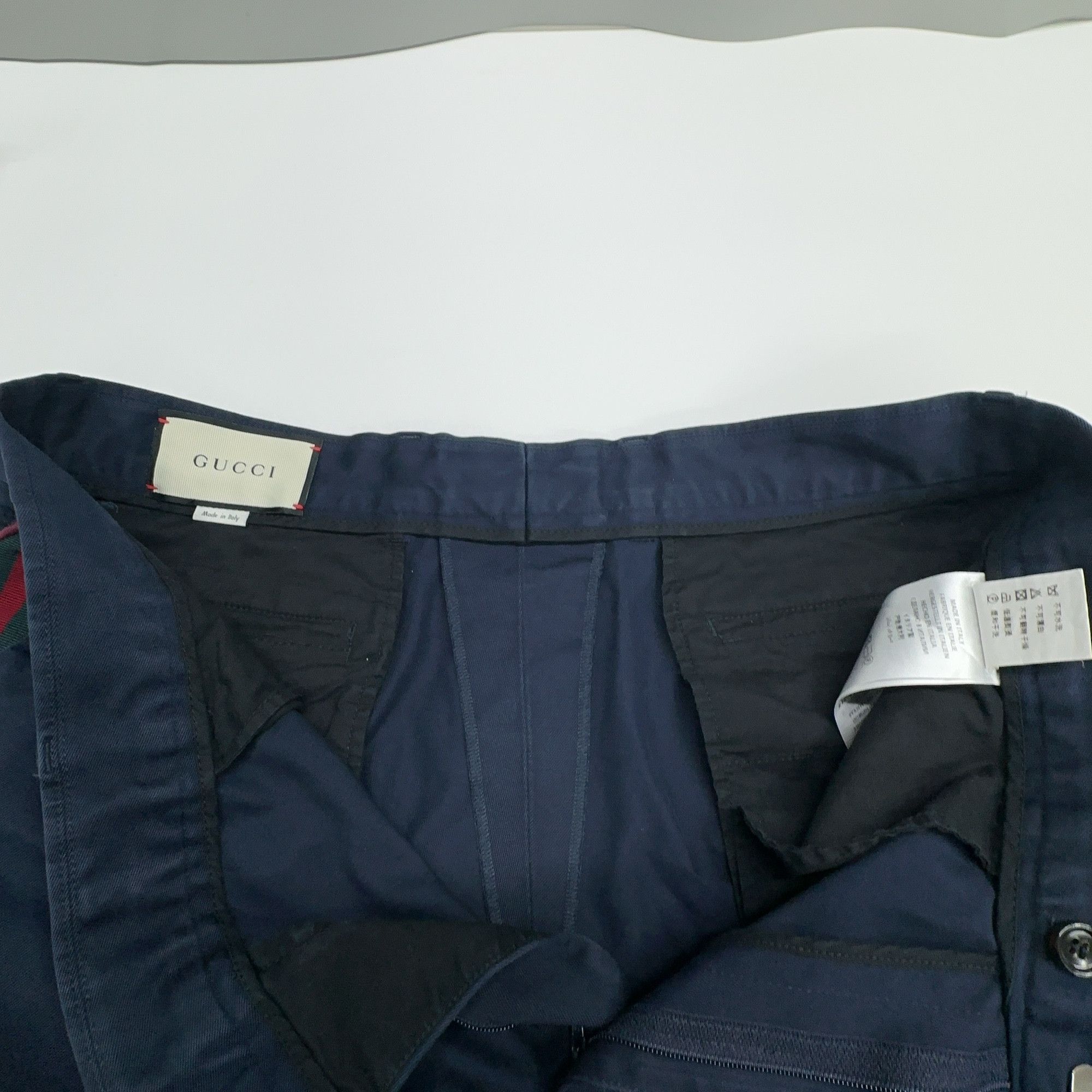 Gucci Gucci Web Stripe Cotton Trousers Size 36 Size US 36 / EU 52 - 5 Thumbnail