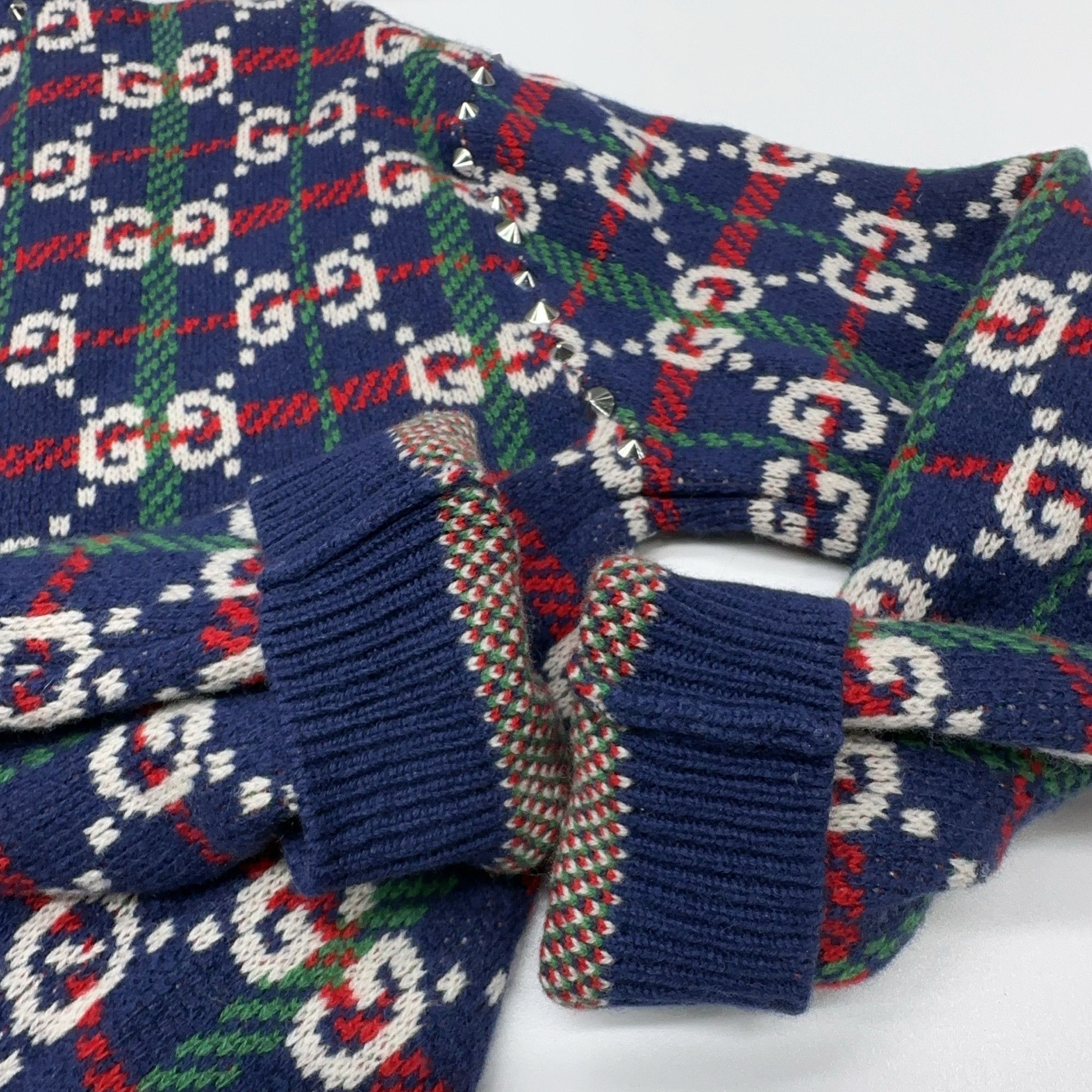 Gucci Gucci Logo Knit Cardigan Size M Size US M / EU 48-50 / 2 - 7 Thumbnail