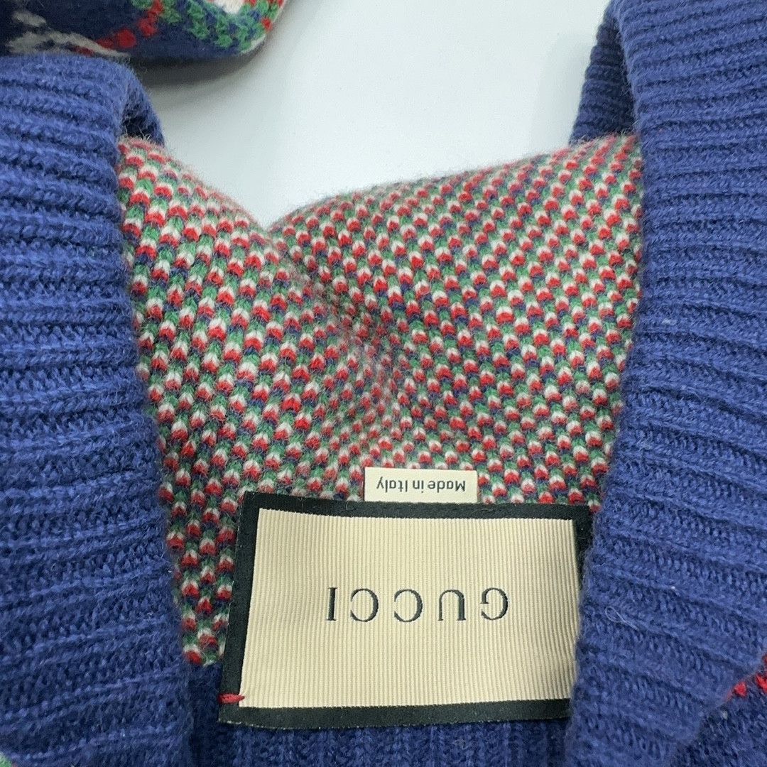 Gucci Gucci Logo Knit Cardigan Size M Size US M / EU 48-50 / 2 - 5 Thumbnail