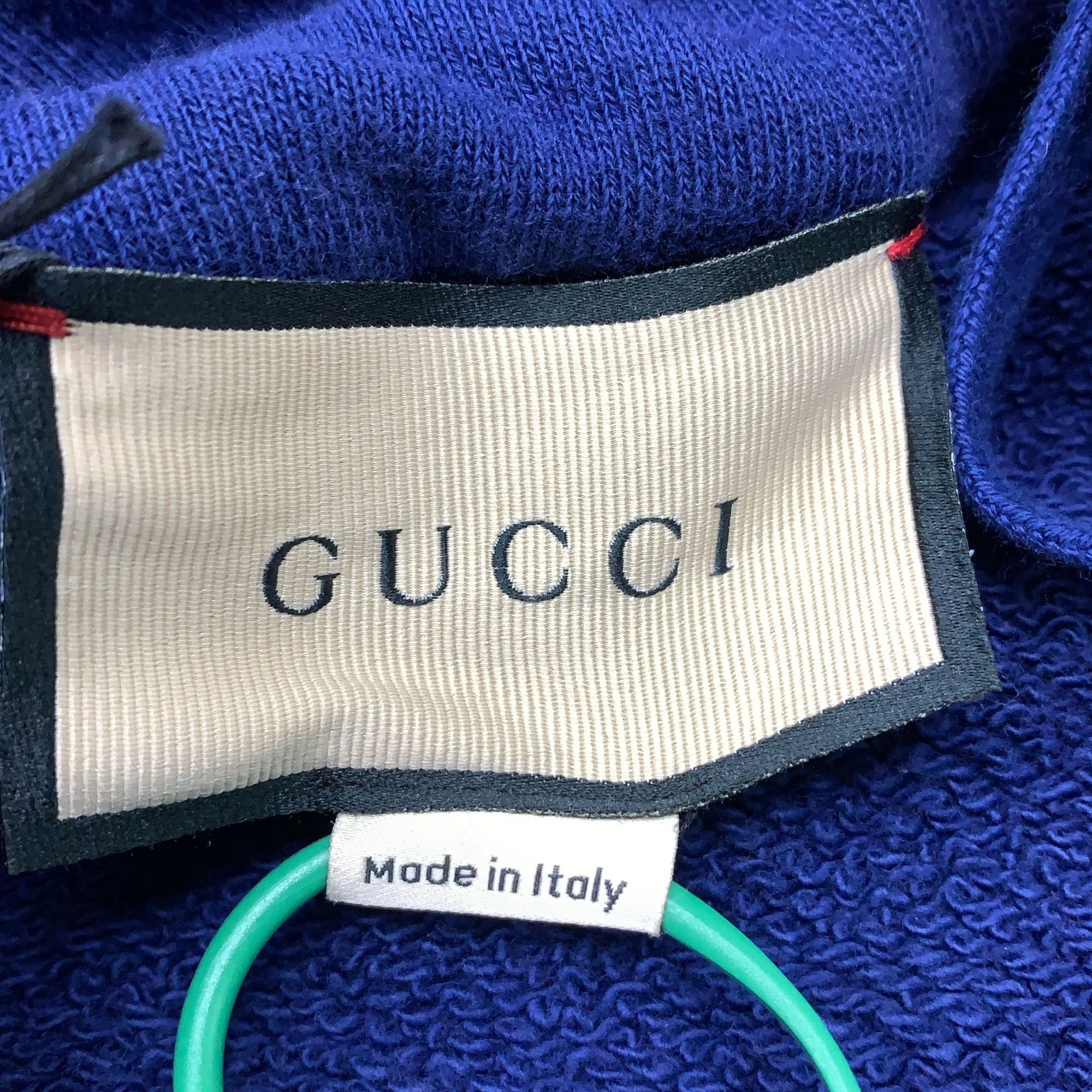 Gucci Gucci Logo Patch Zip-Up Hoodie Size L Size US L / EU 52-54 / 3 - 2 Thumbnail