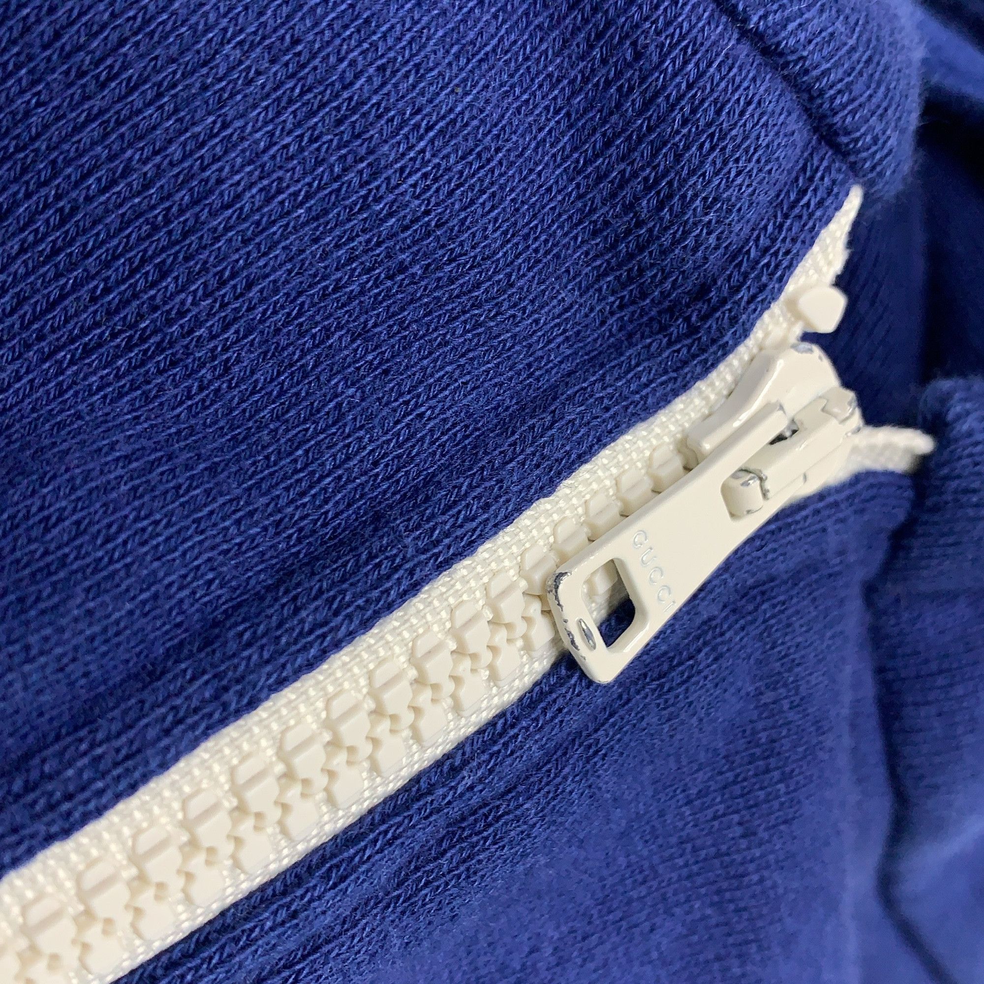 Gucci Gucci Logo Patch Zip-Up Hoodie Size L Size US L / EU 52-54 / 3 - 5 Thumbnail