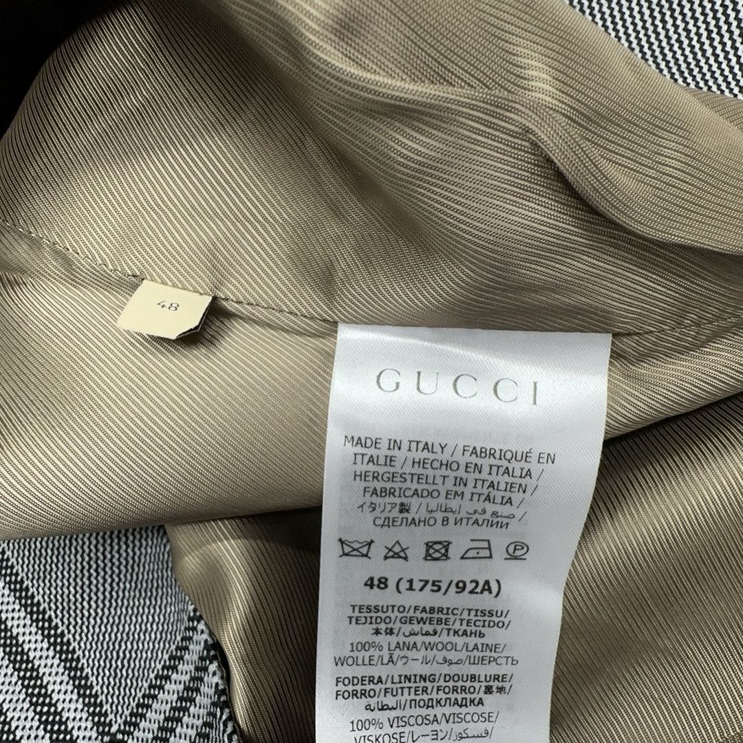 Gucci Gucci Plaid Wool Vest Size 38R Size 38R - 5 Thumbnail