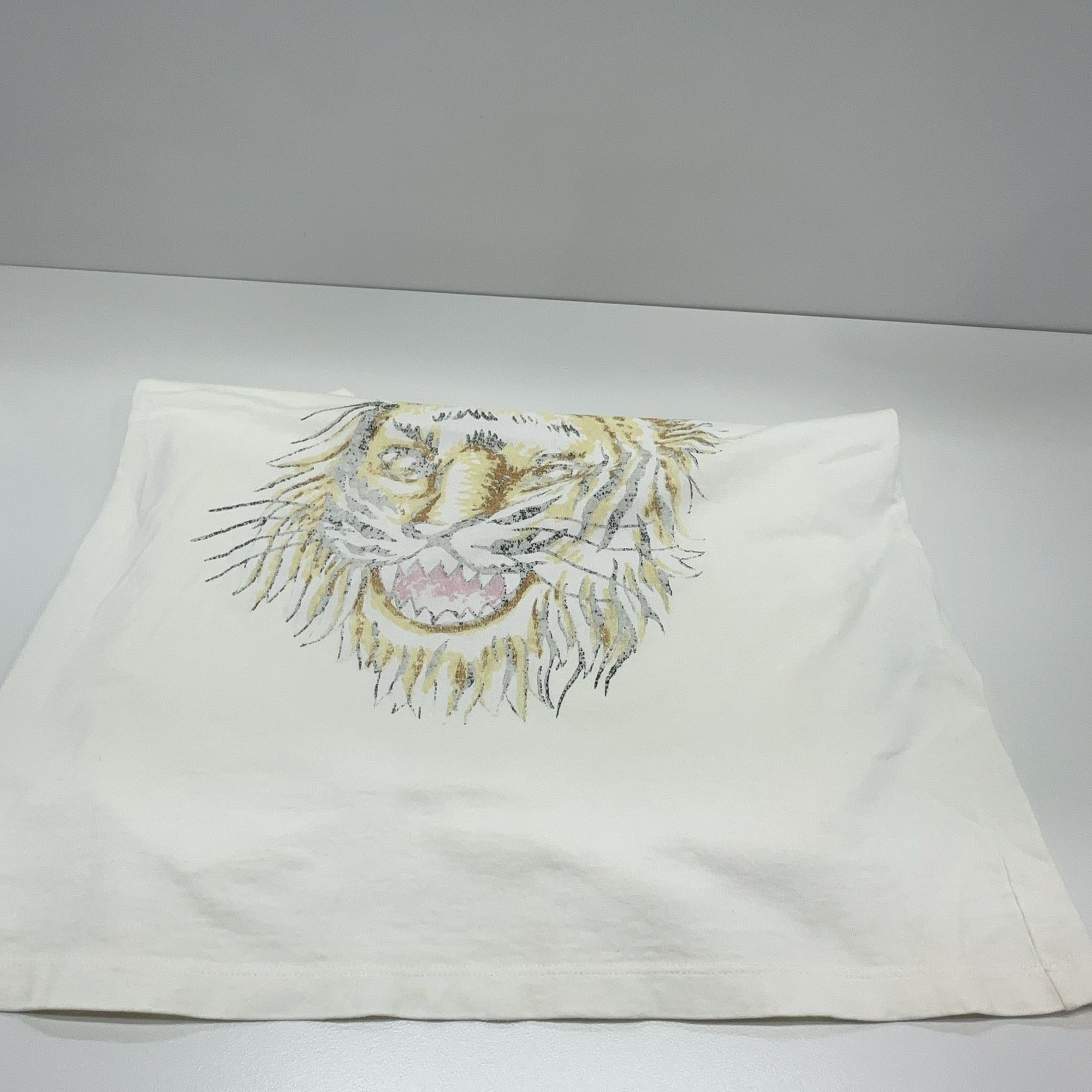 Gucci Gucci Tiger Print T-Shirt White Size XS Size US XS / EU 42 / 0 - 9 Thumbnail