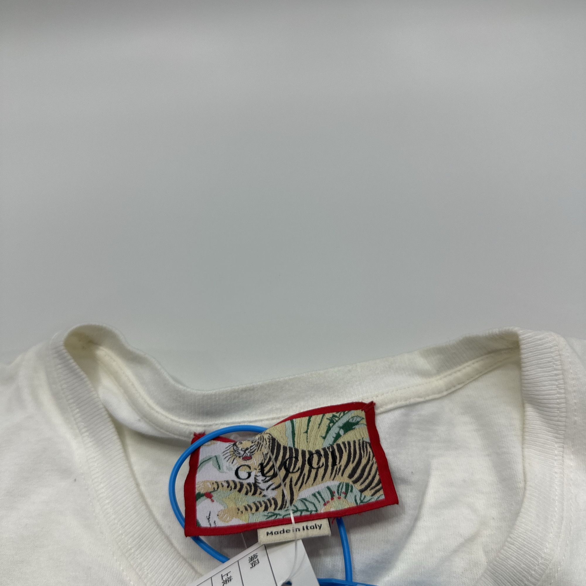 Gucci Gucci Tiger Print T-Shirt White Size XS Size US XS / EU 42 / 0 - 3 Thumbnail