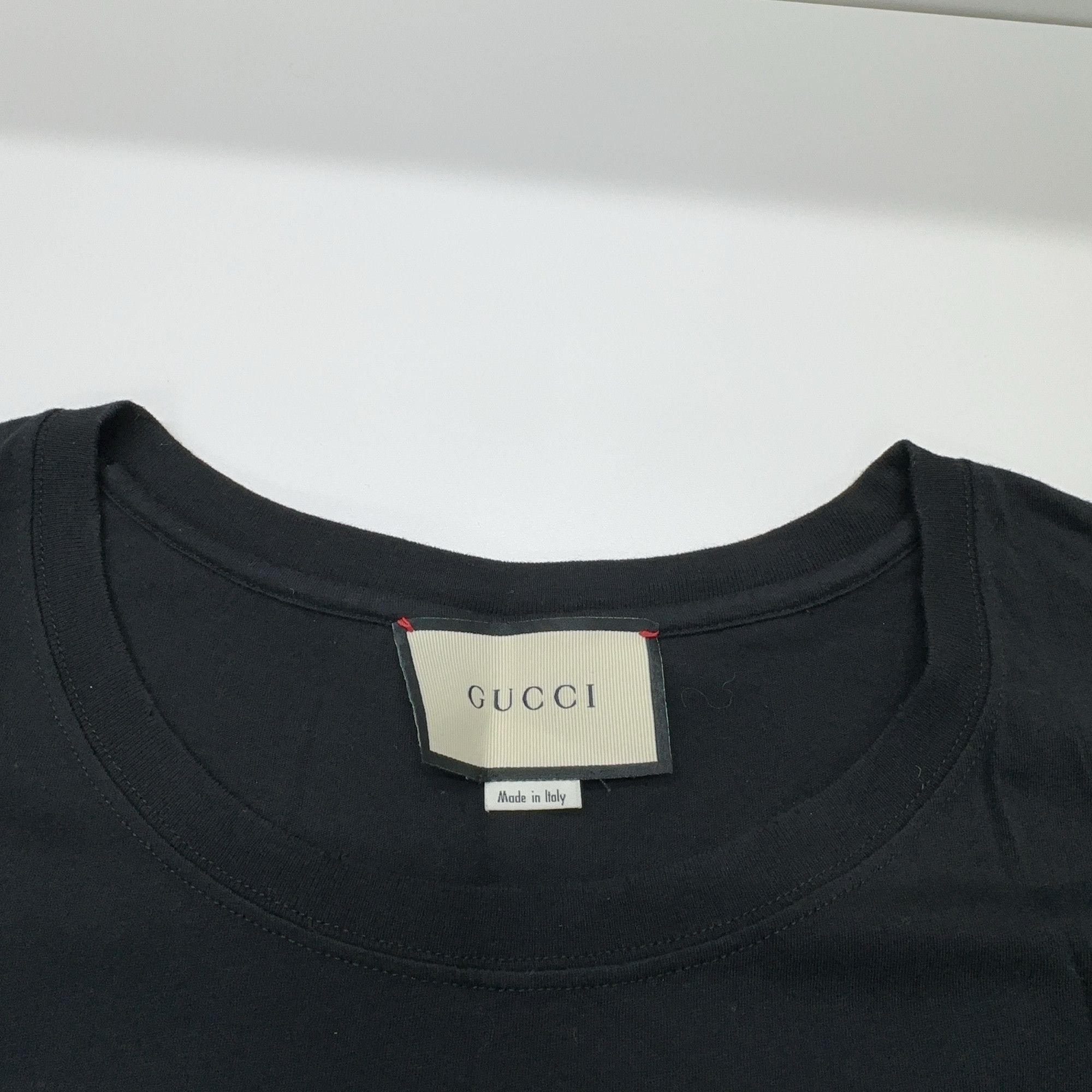Gucci Gucci Web Logo Graphic T-Shirt Size XXL Size US XXL / EU 58 / 5 - 7 Thumbnail
