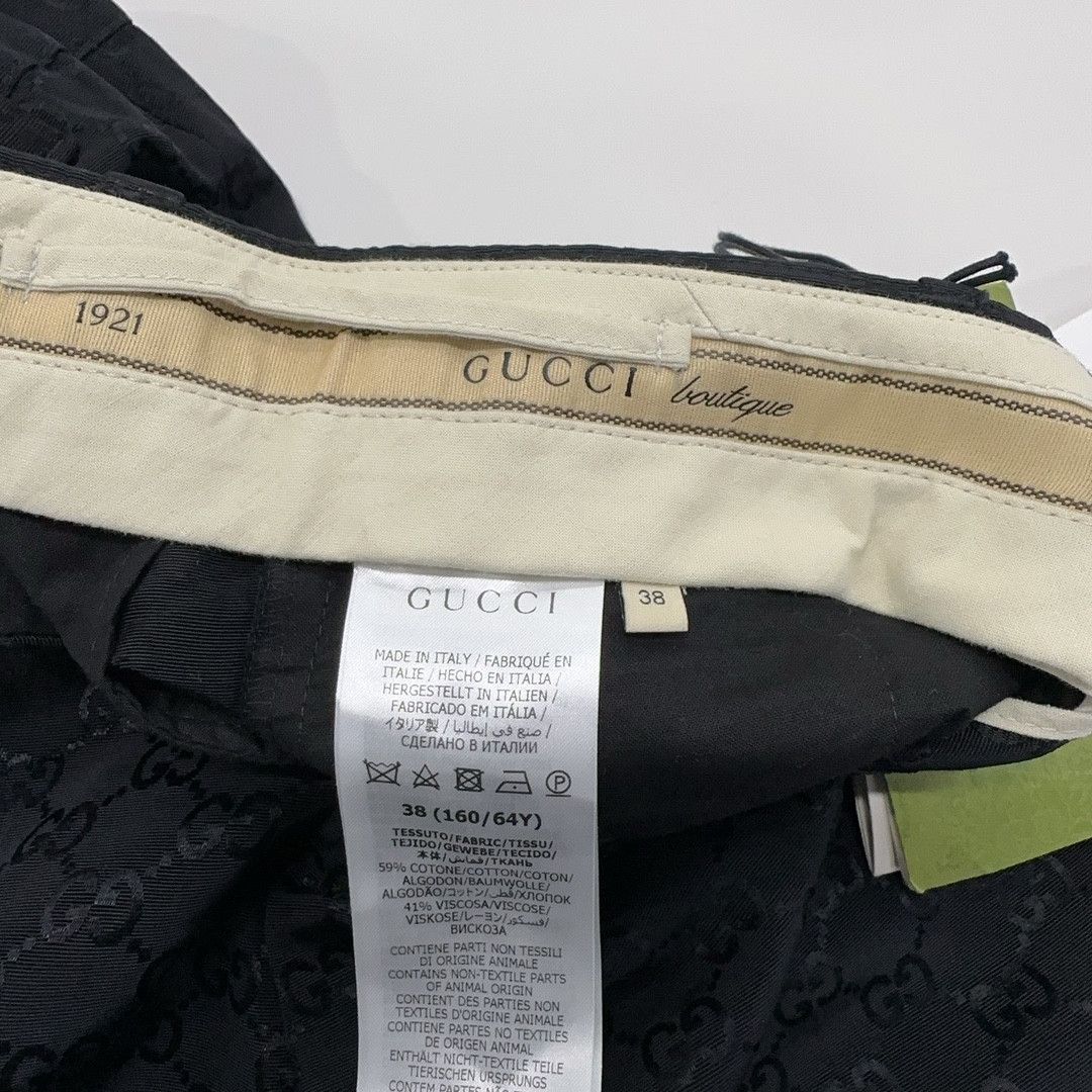 Gucci Gucci GG Monogram Canvas Pants Size 38 Size 26" / US 2 / IT 38 - 5 Thumbnail