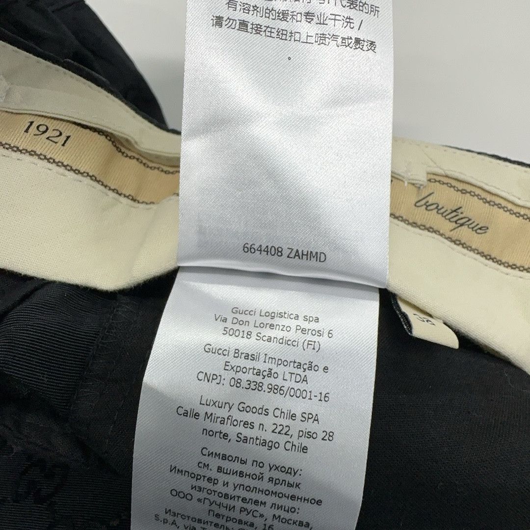 Gucci Gucci GG Monogram Canvas Pants Size 38 Size 26" / US 2 / IT 38 - 6 Thumbnail