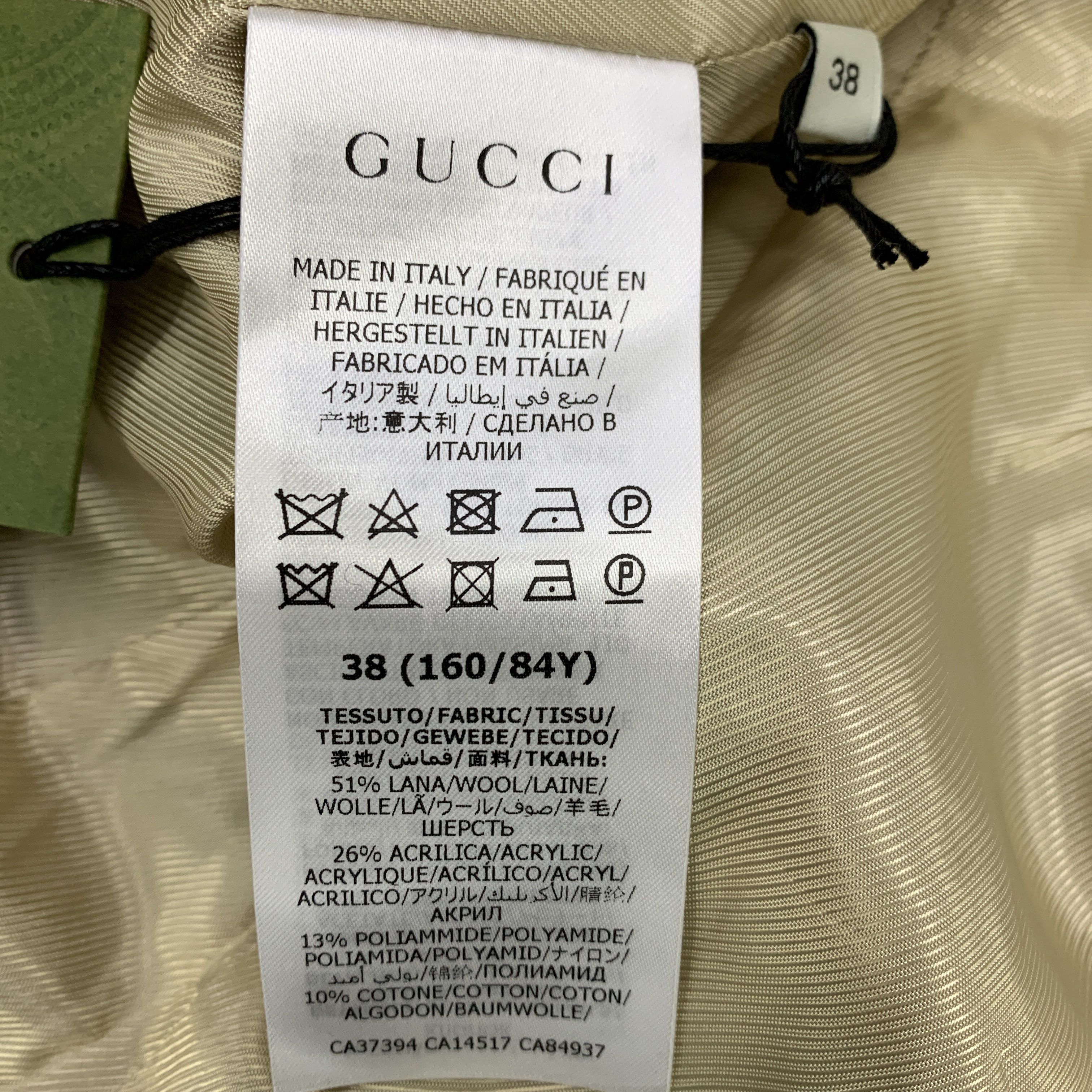 Gucci Gucci G Logo Tweed Jacket Size 38 Size XS / US 0-2 / IT 36-38 - 3 Thumbnail