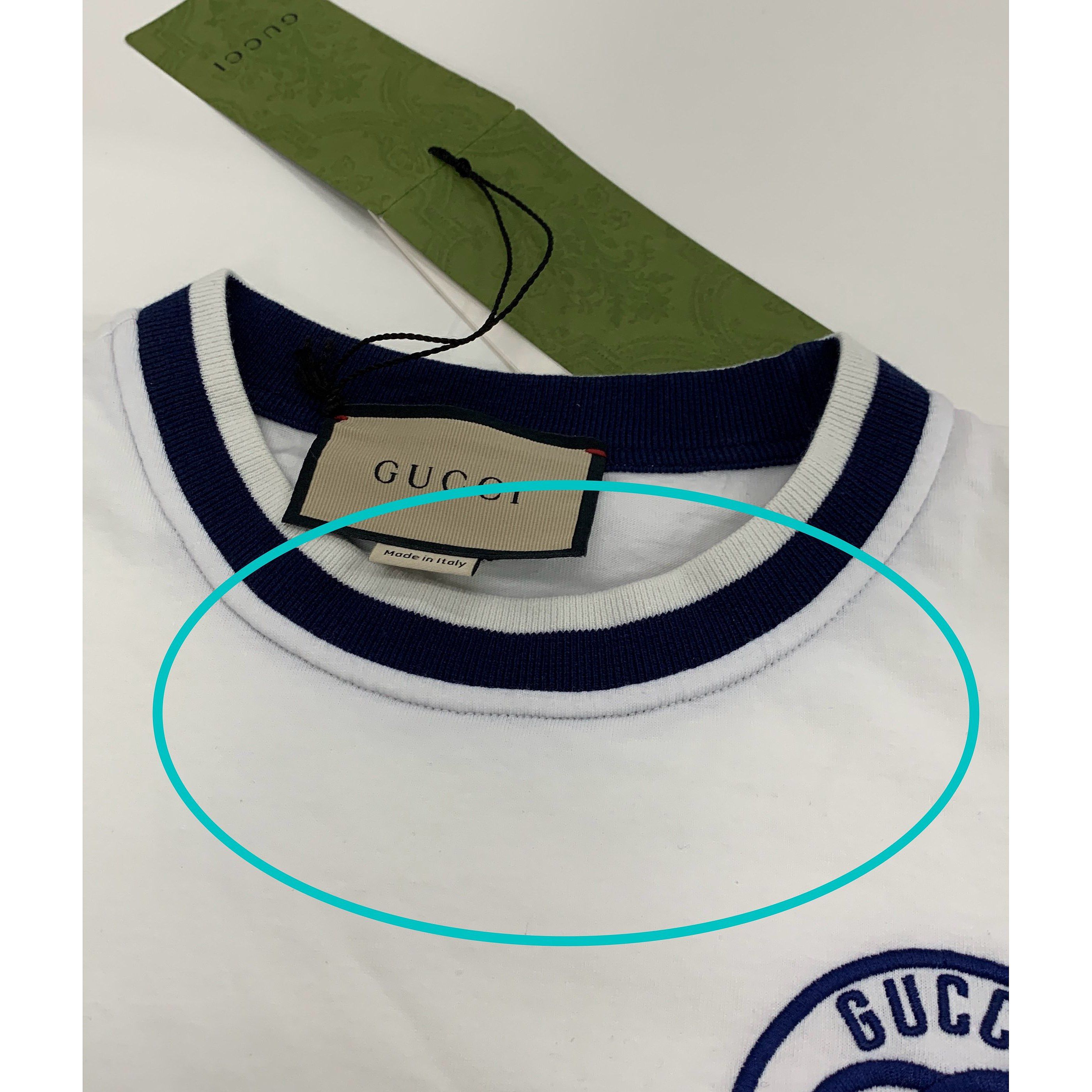 Gucci Gucci Double G Embroidered T-Shirt Size L Size L / US 10 / IT 46 - 4 Thumbnail