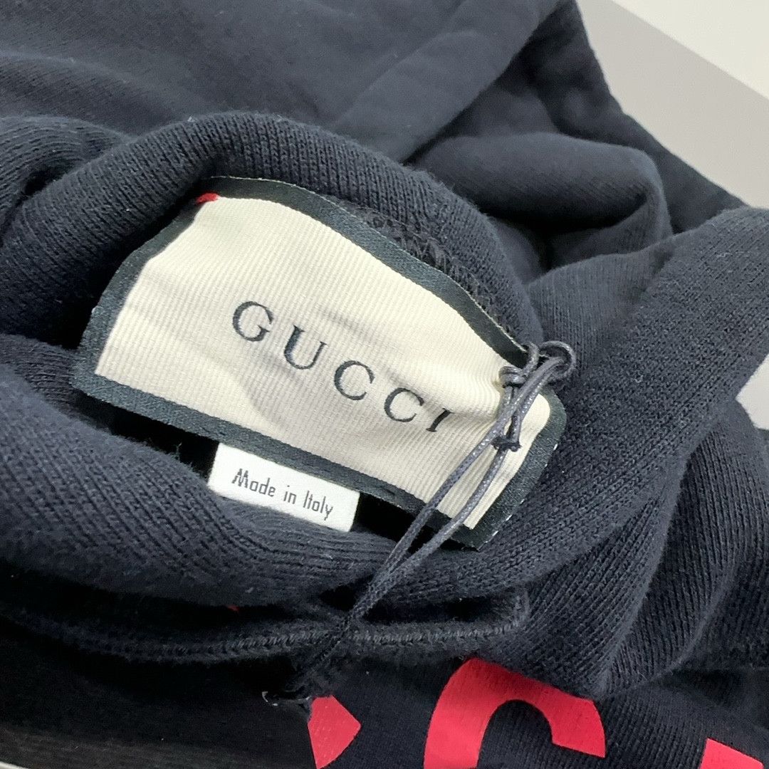 Gucci Gucci Logo Print Hoodie Size S Size US S / EU 44-46 / 1 - 4 Thumbnail