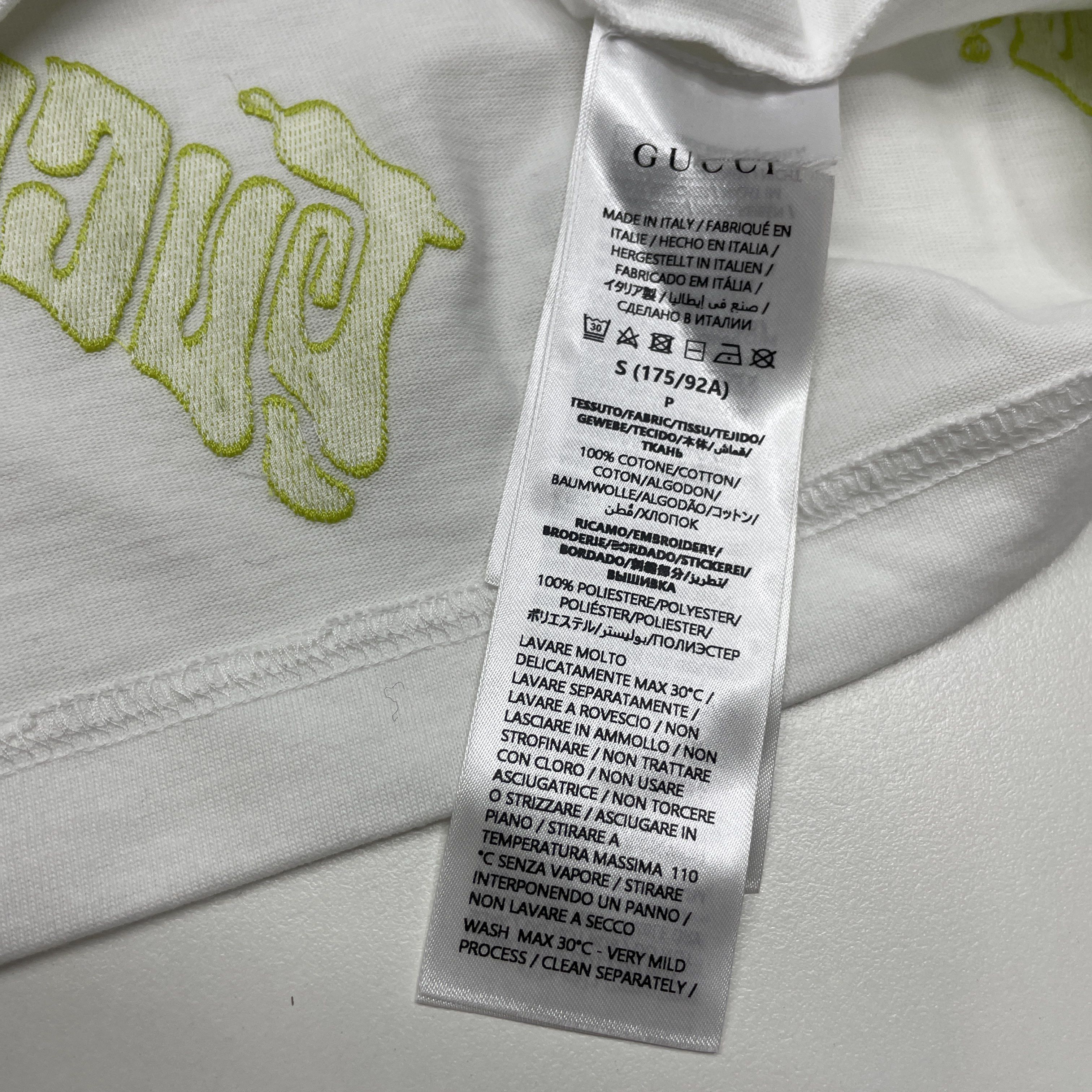 Gucci Gucci All-Over Logo T-Shirt Size S Size US S / EU 44-46 / 1 - 4 Thumbnail
