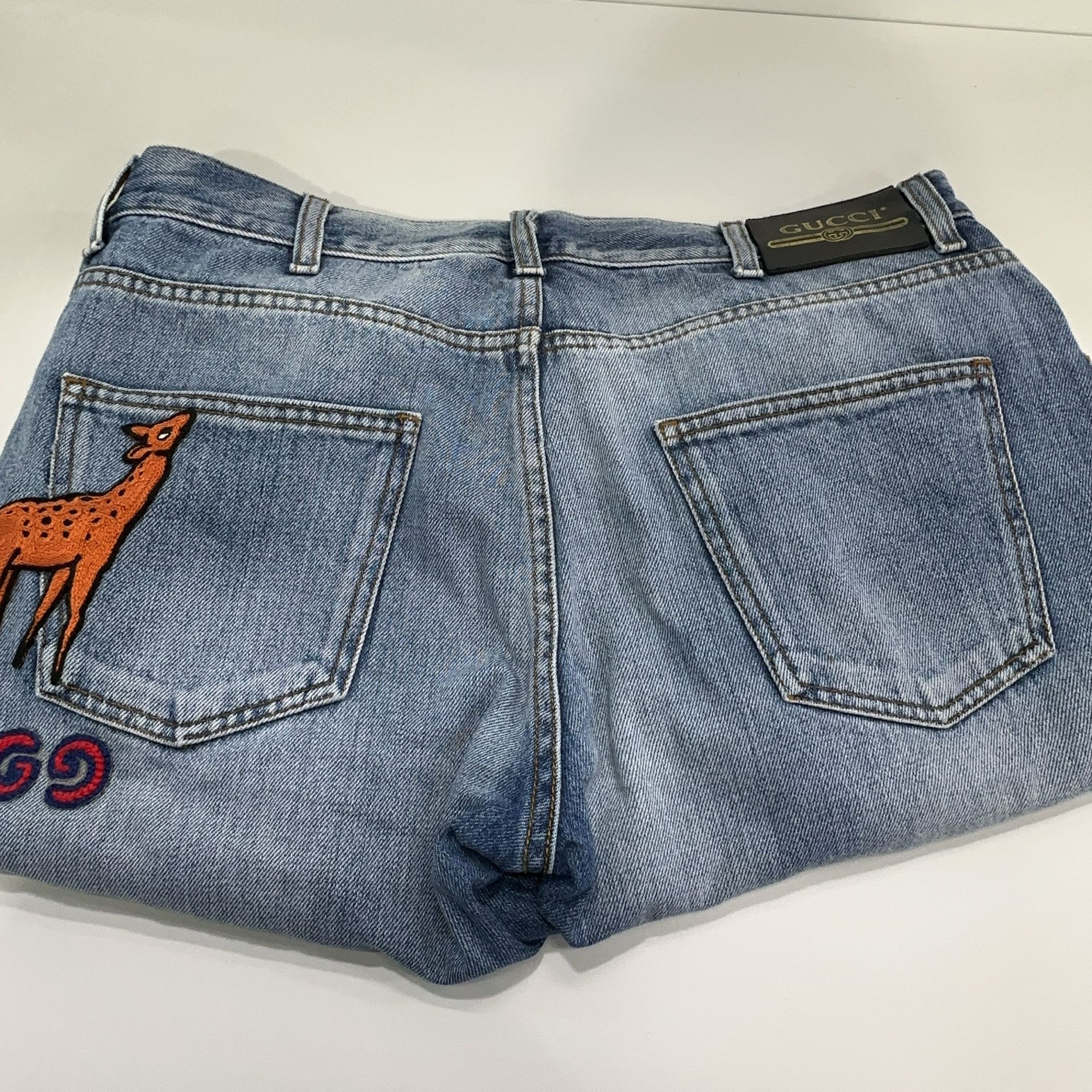 Gucci Gucci Deer Embroidery Jeans US 34 Size US 34 / EU 50 - 9 Thumbnail