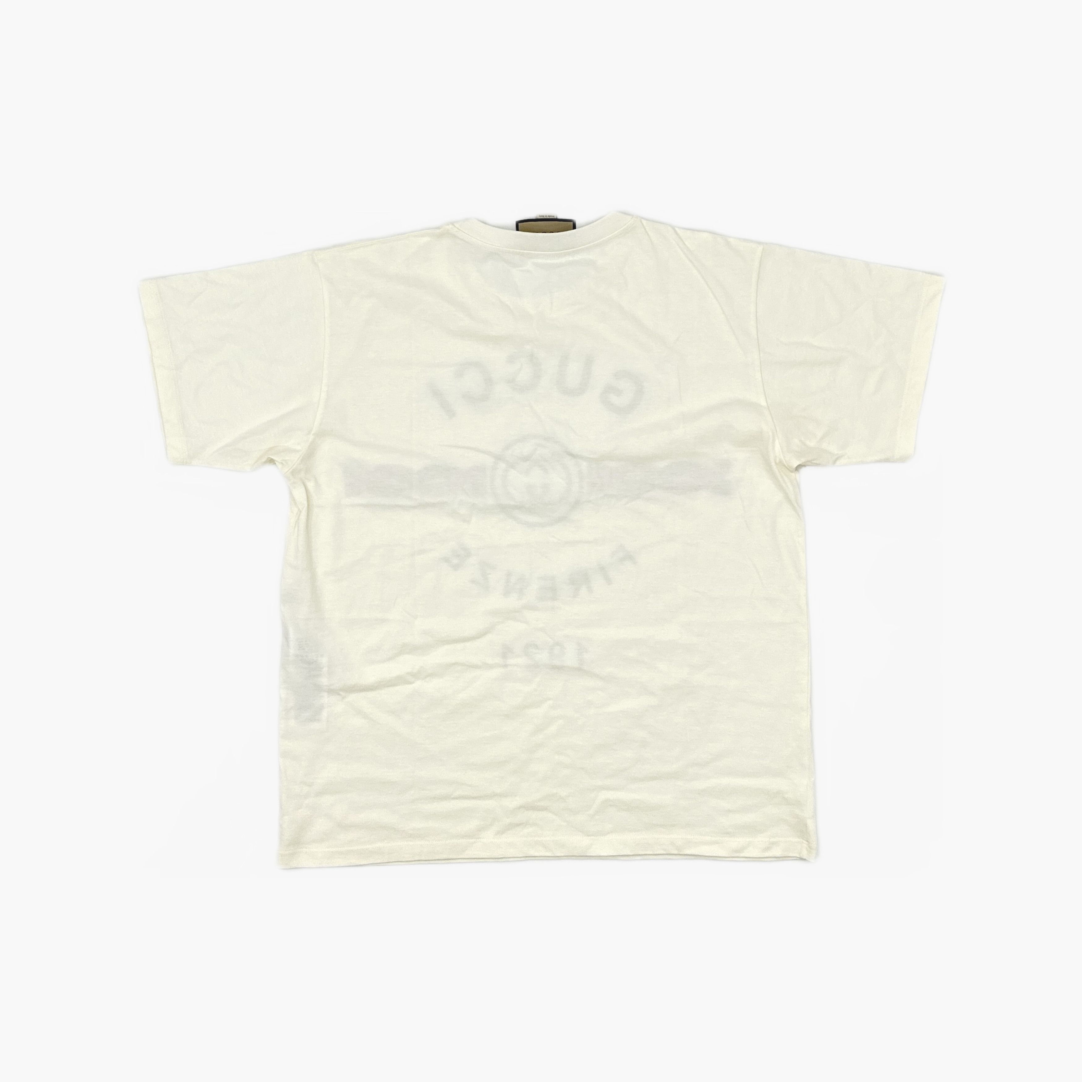 Gucci Gucci Firenze 1921 Logo T-Shirt Size S Size US S / EU 44-46 / 1 - 2 Thumbnail