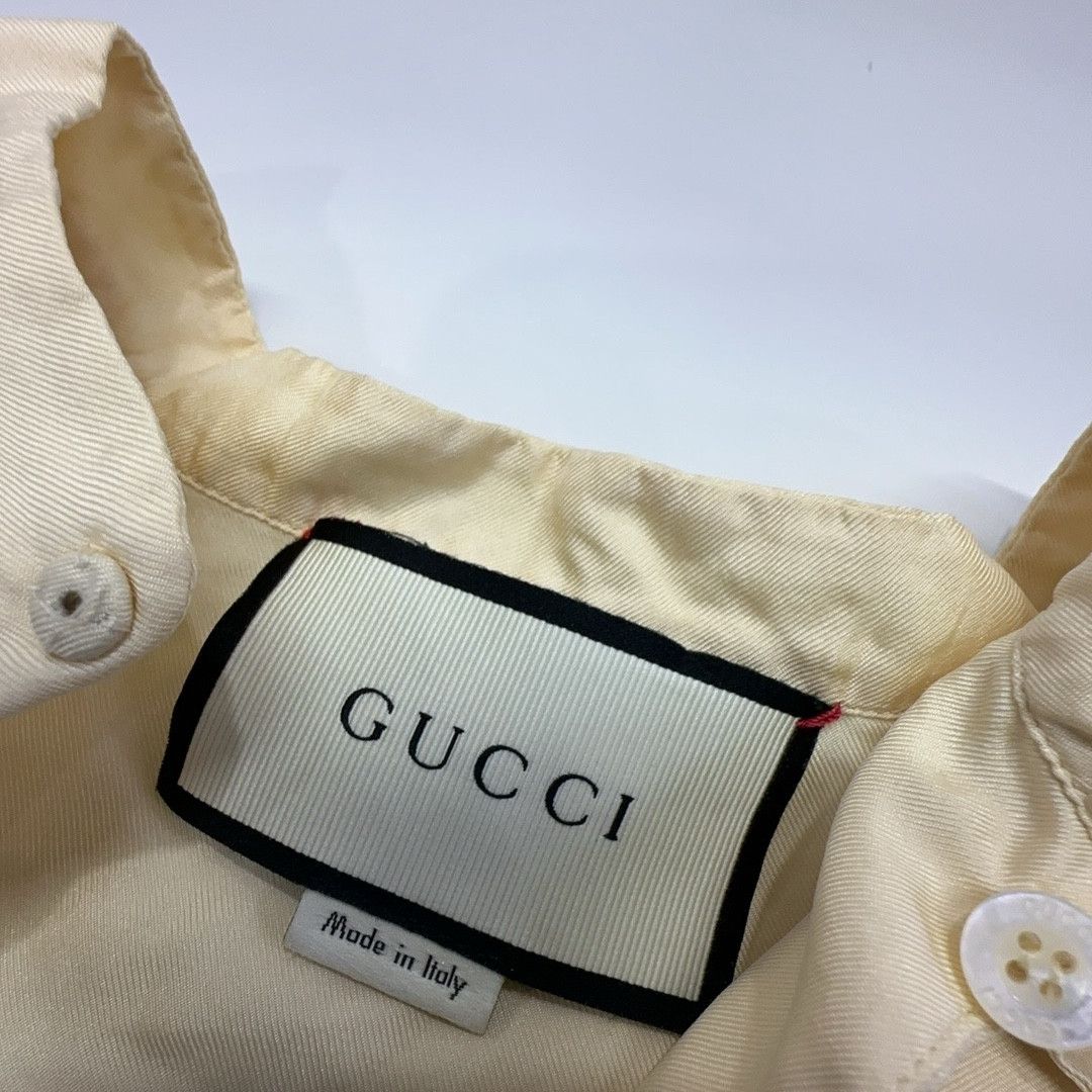 Gucci Gucci Embroidered Ruffle Sleeveless Blouse Size 40 Size S / US 4 / IT 40 - 3 Thumbnail