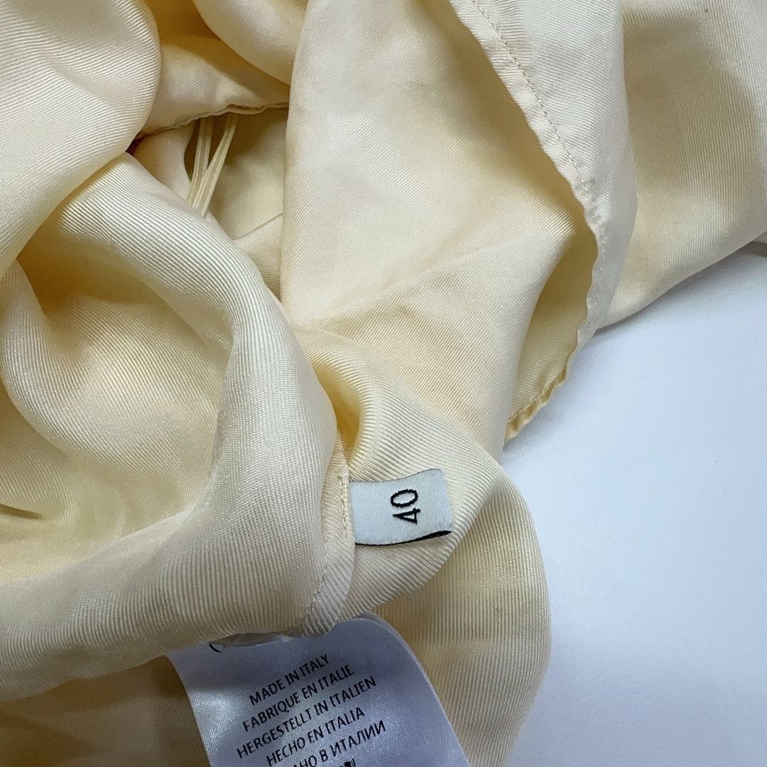 Gucci Gucci Embroidered Ruffle Sleeveless Blouse Size 40 Size S / US 4 / IT 40 - 4 Thumbnail