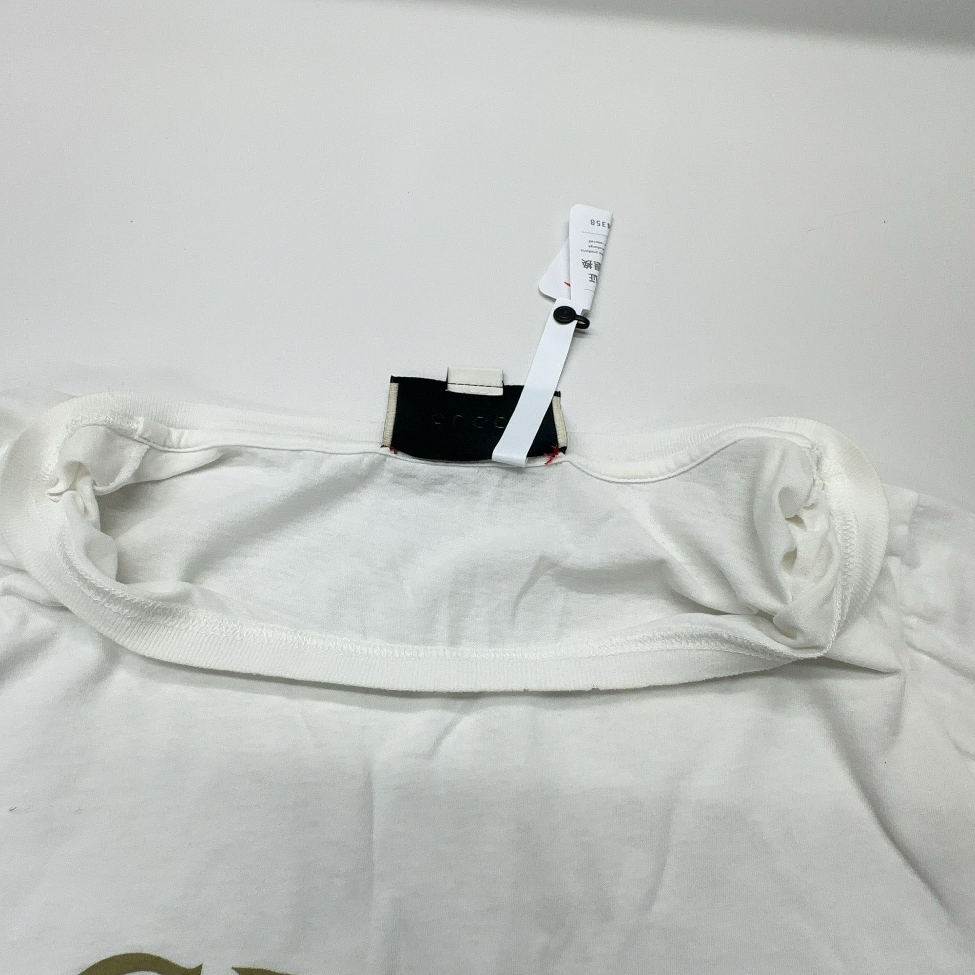 Gucci Gucci Logo Print T-Shirt White Size M Size US M / EU 48-50 / 2 - 7 Thumbnail